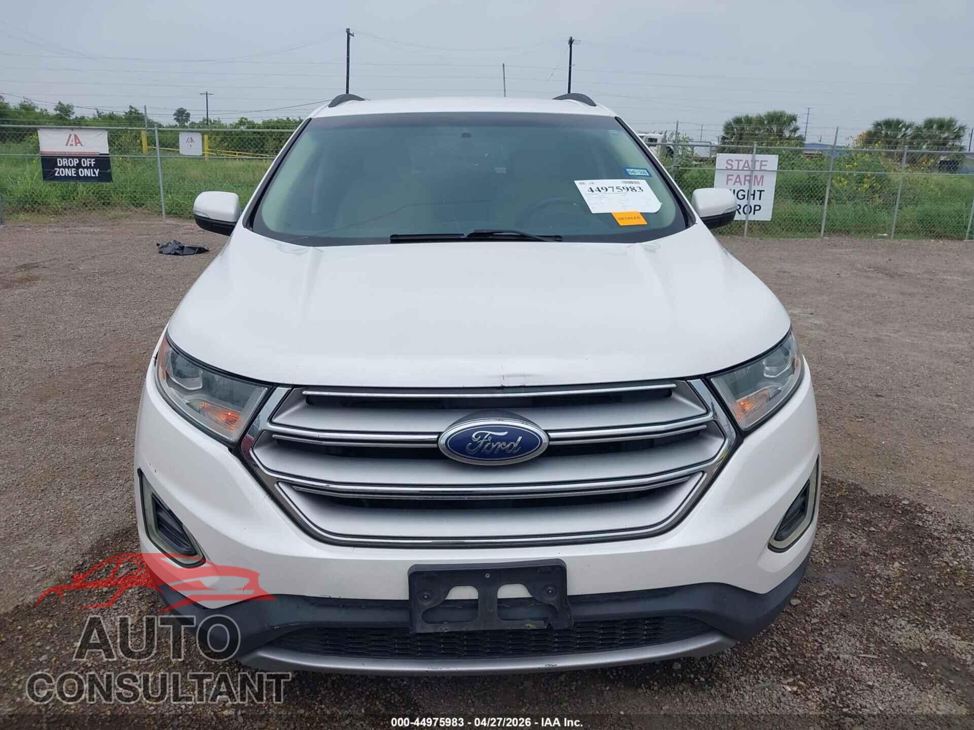 FORD EDGE 2015 - 2FMTK3J90FBB80931