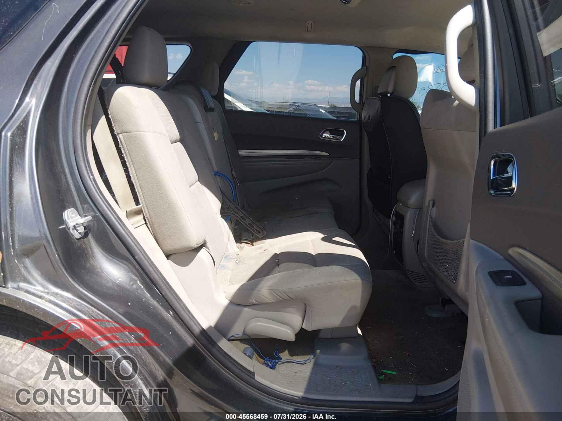 DODGE DURANGO 2011 - 1D4RE2GG5BC628535