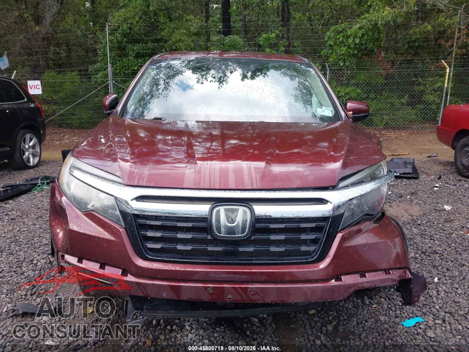 HONDA RIDGELINE 2017 - 5FPYK3F70HB037976