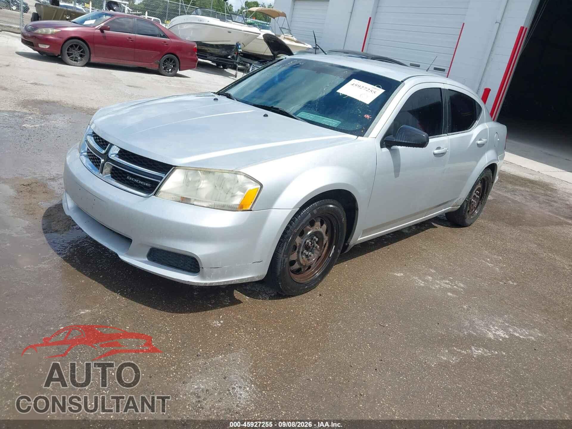 DODGE AVENGER 2011 - 1B3BD4FBXBN543652