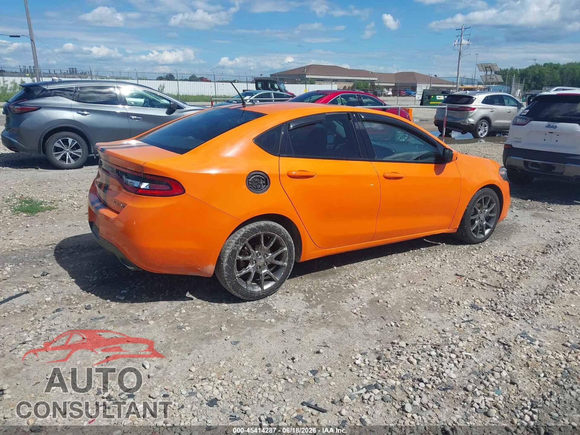 DODGE DART 2013 - 1C3CDFBA3DD320250