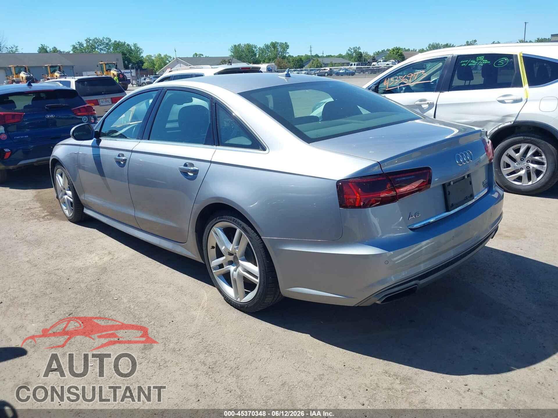 AUDI A6 2016 - WAUGFAFC0GN110657