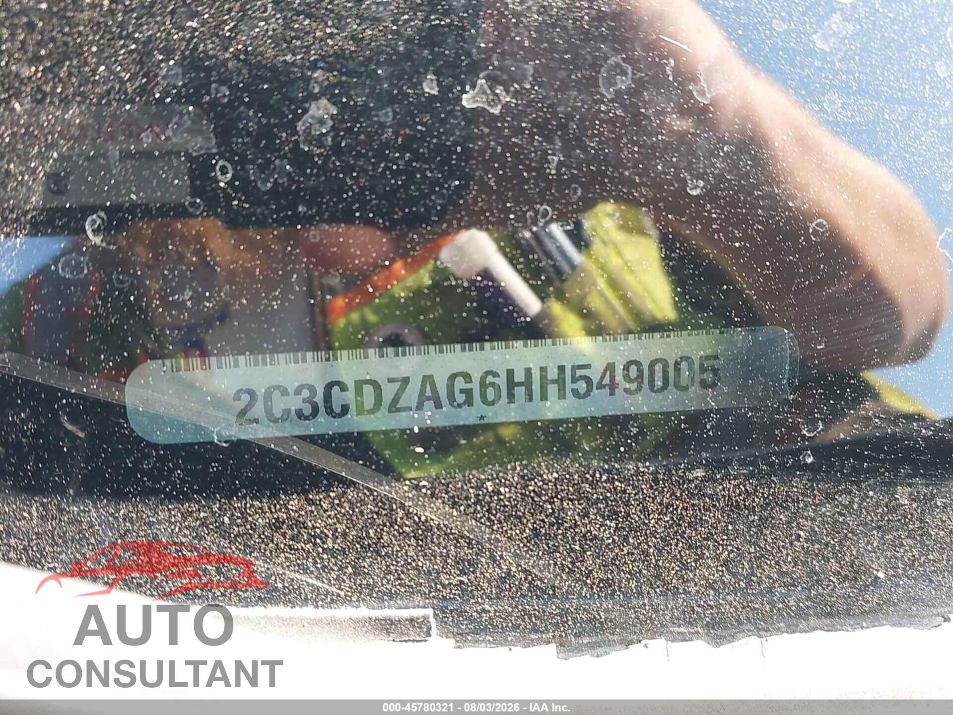 DODGE CHALLENGER 2017 - 2C3CDZAG6HH549005