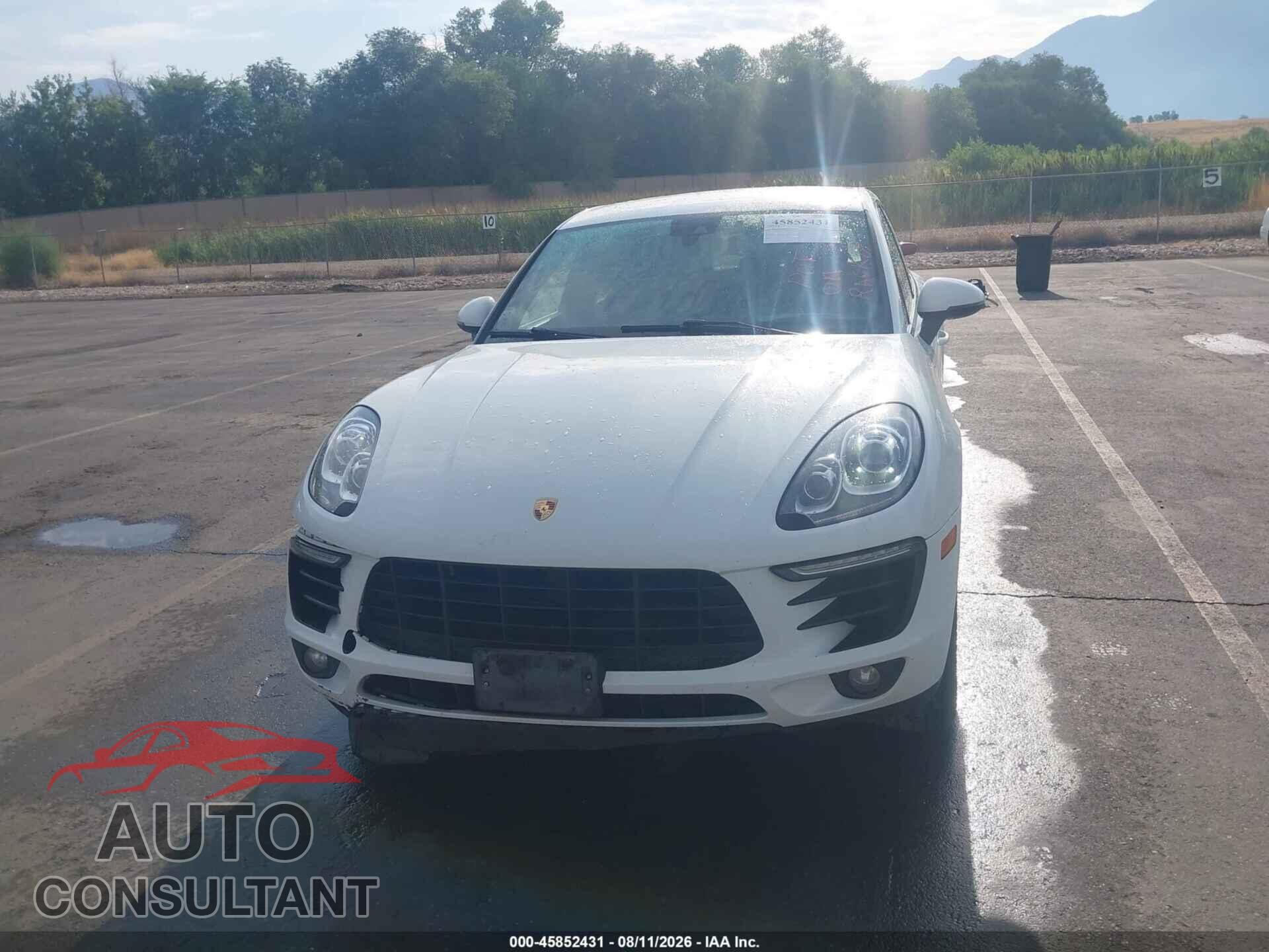 PORSCHE MACAN 2018 - WP1AA2A59JLB01575