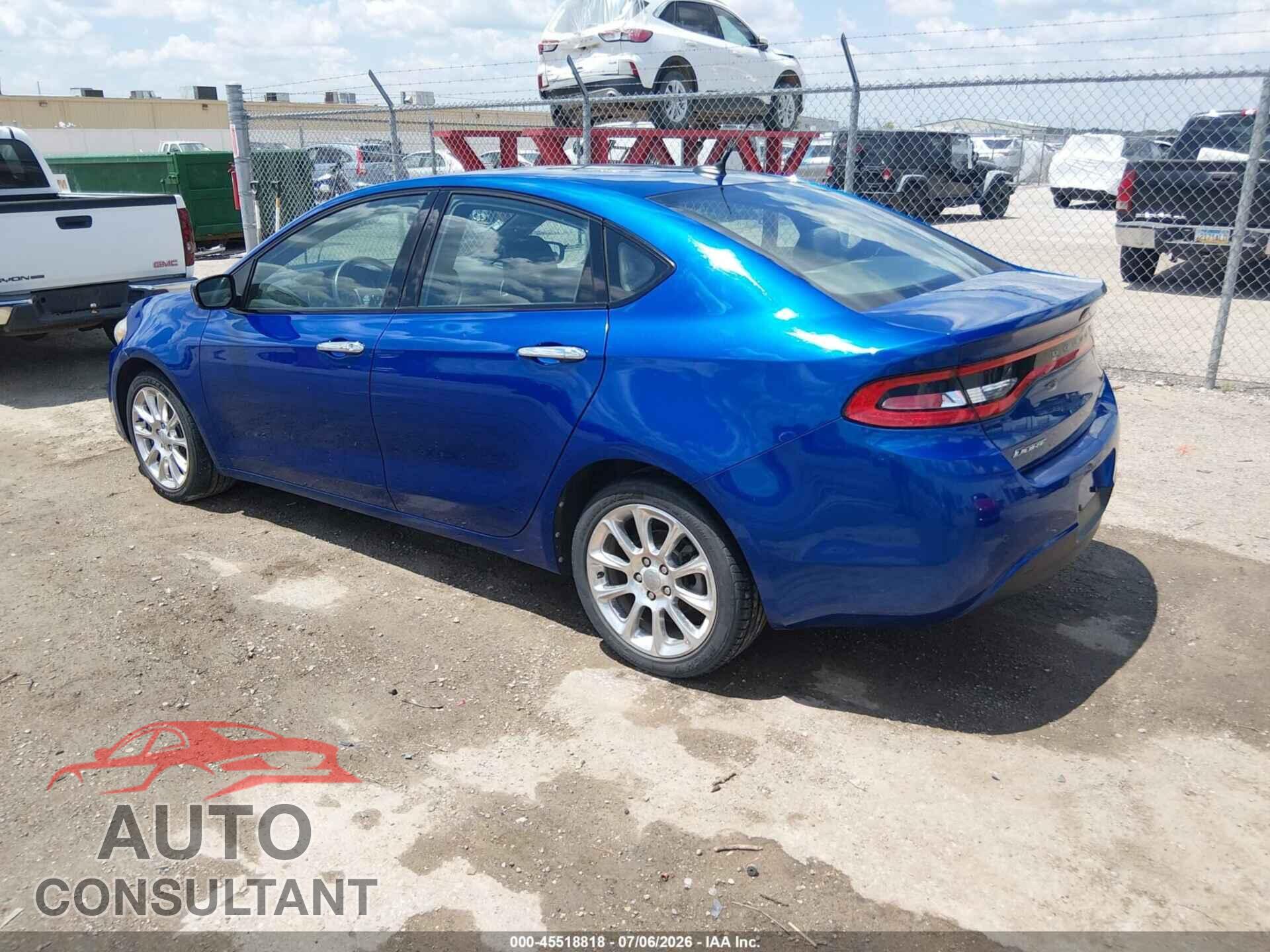 DODGE DART 2013 - 1C3CDFCAXDD176078