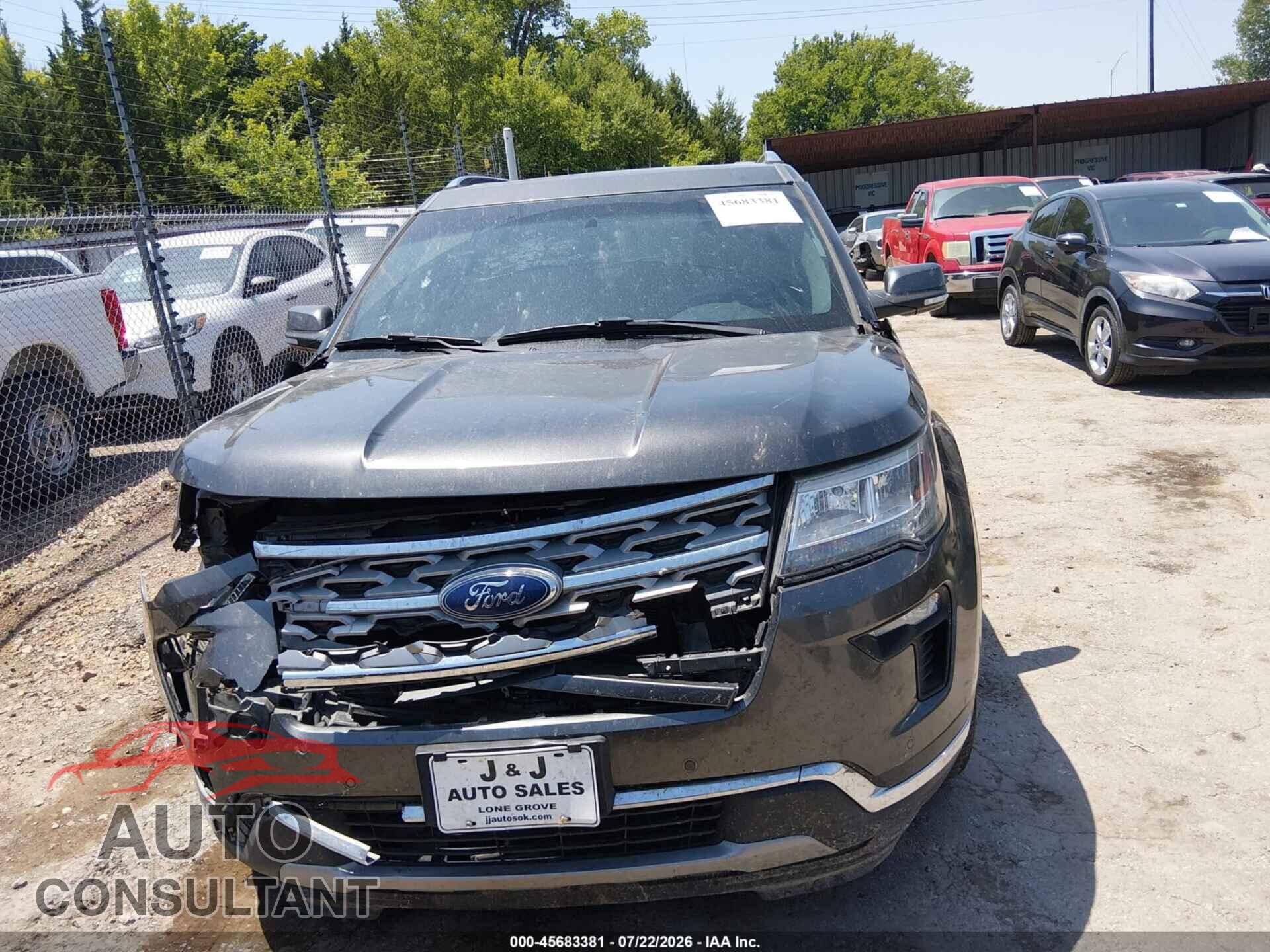 FORD EXPLORER 2018 - 1FM5K7F84JGB57864