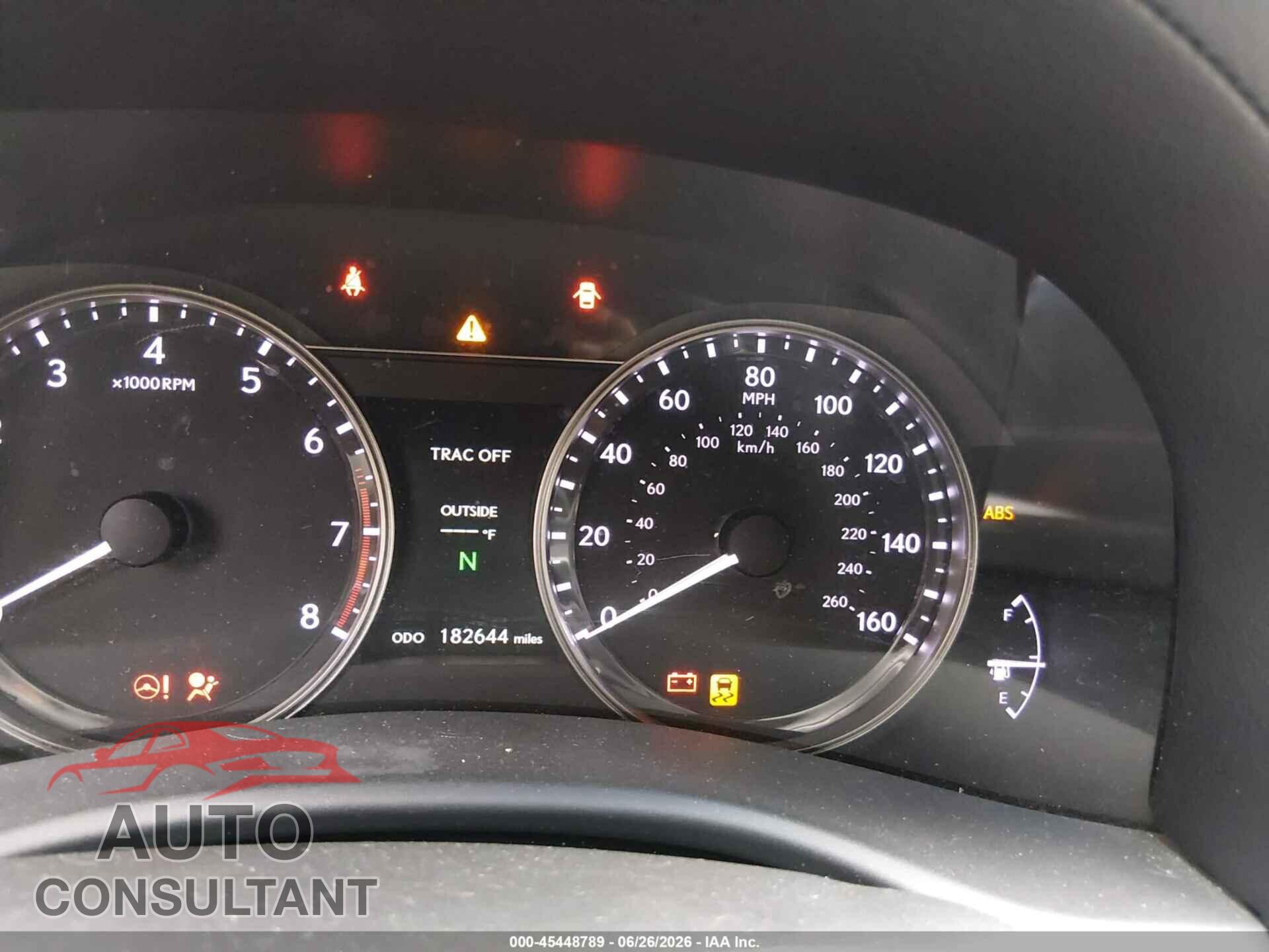 LEXUS GS 350 2013 - JTHBE1BL0D5006881