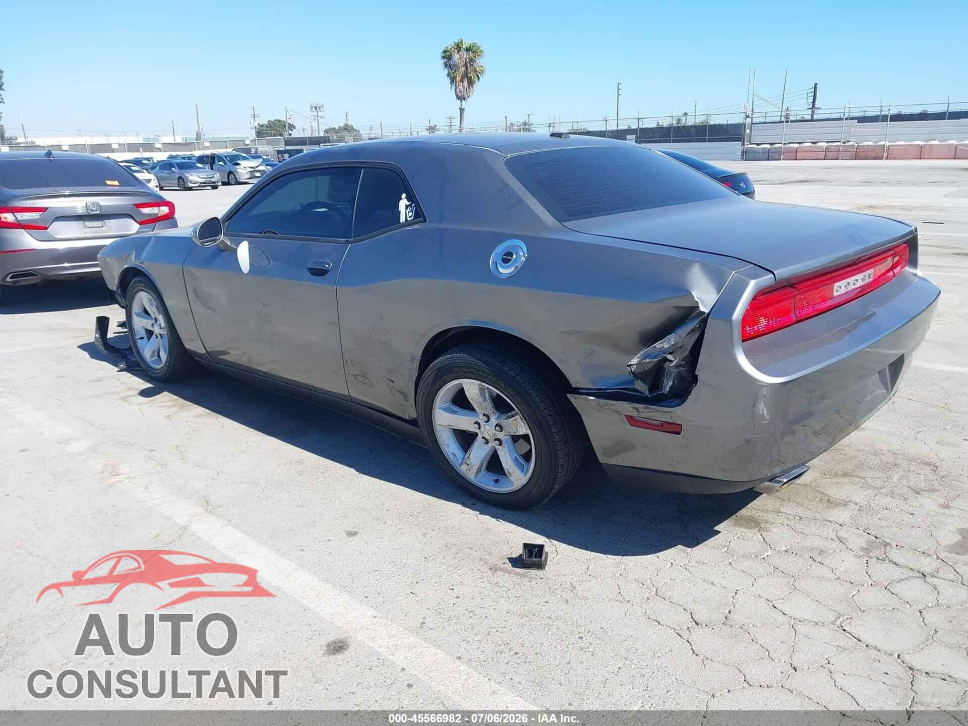 DODGE CHALLENGER 2012 - 2C3CDYAG1CH181237