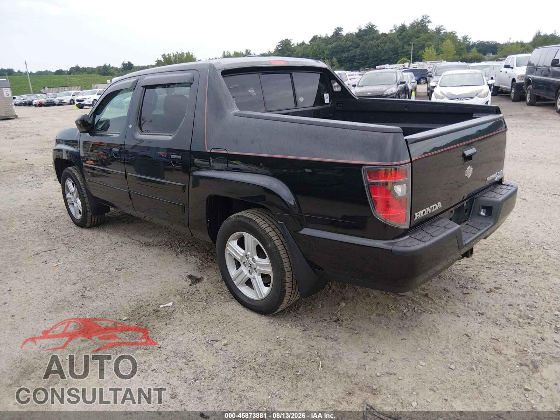 HONDA RIDGELINE 2013 - 5FPYK1F53DB013989