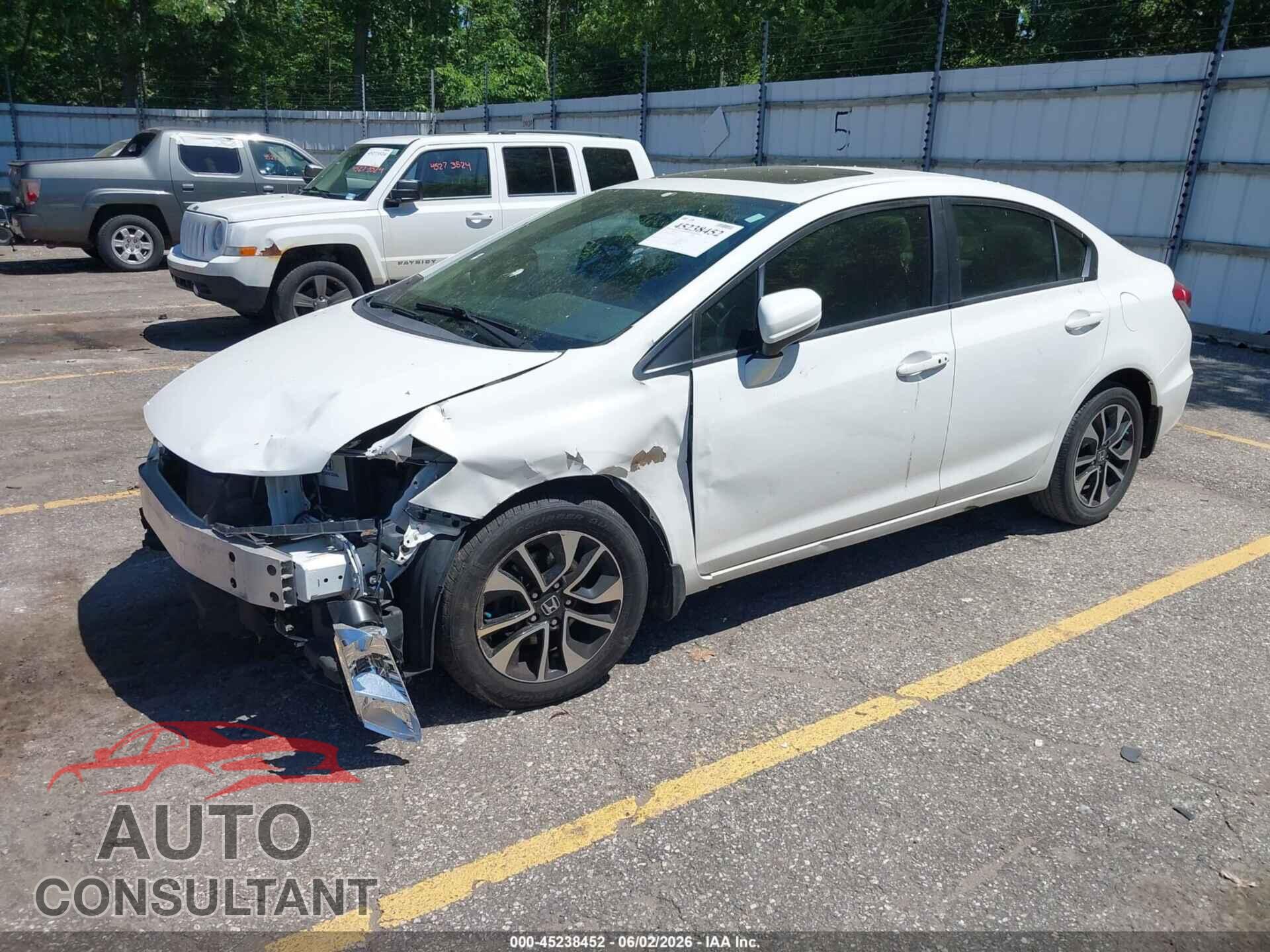 HONDA CIVIC 2014 - 19XFB2F8XEE000177