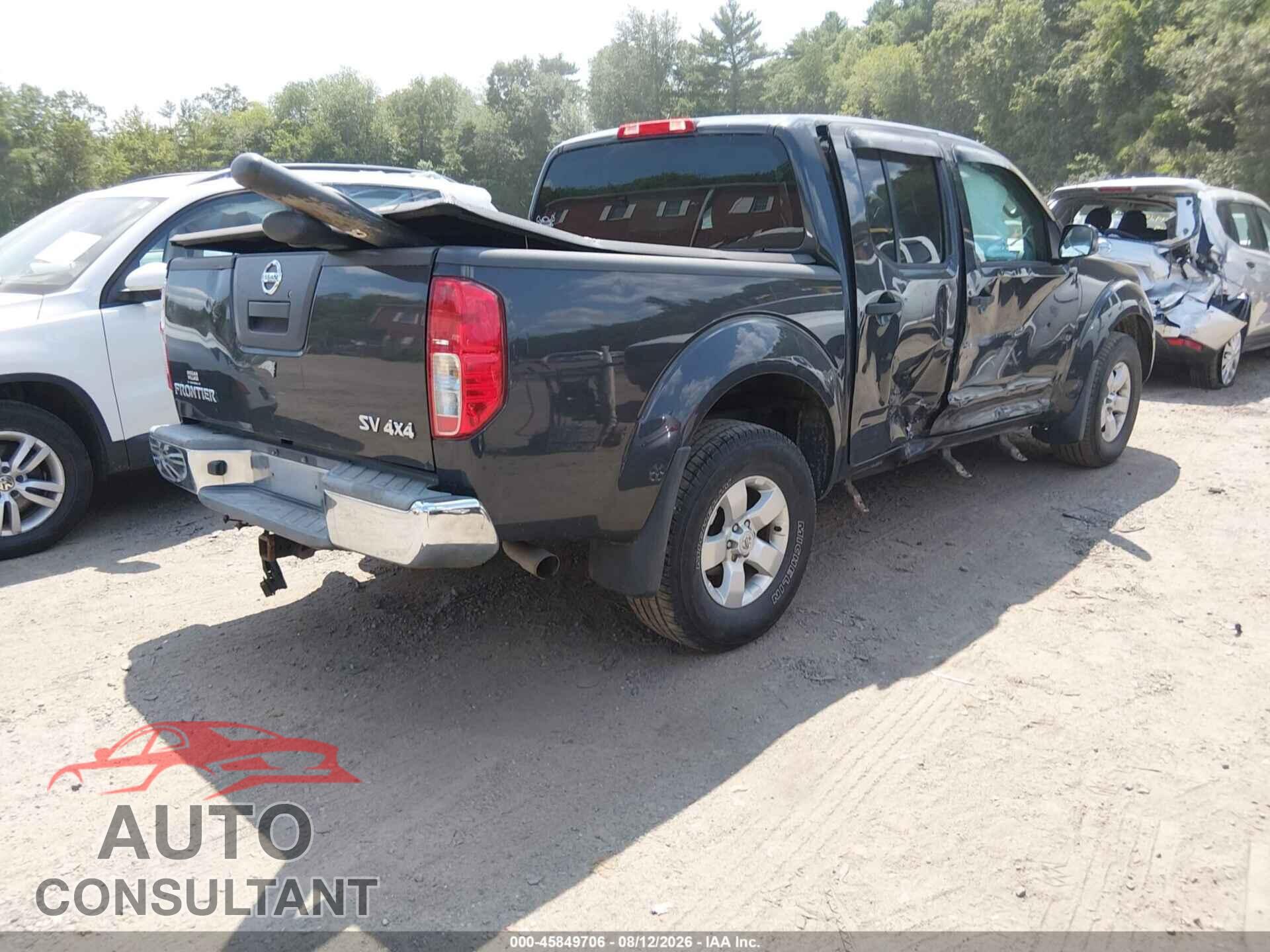 NISSAN FRONTIER 2012 - 1N6AD0EV9CC447178