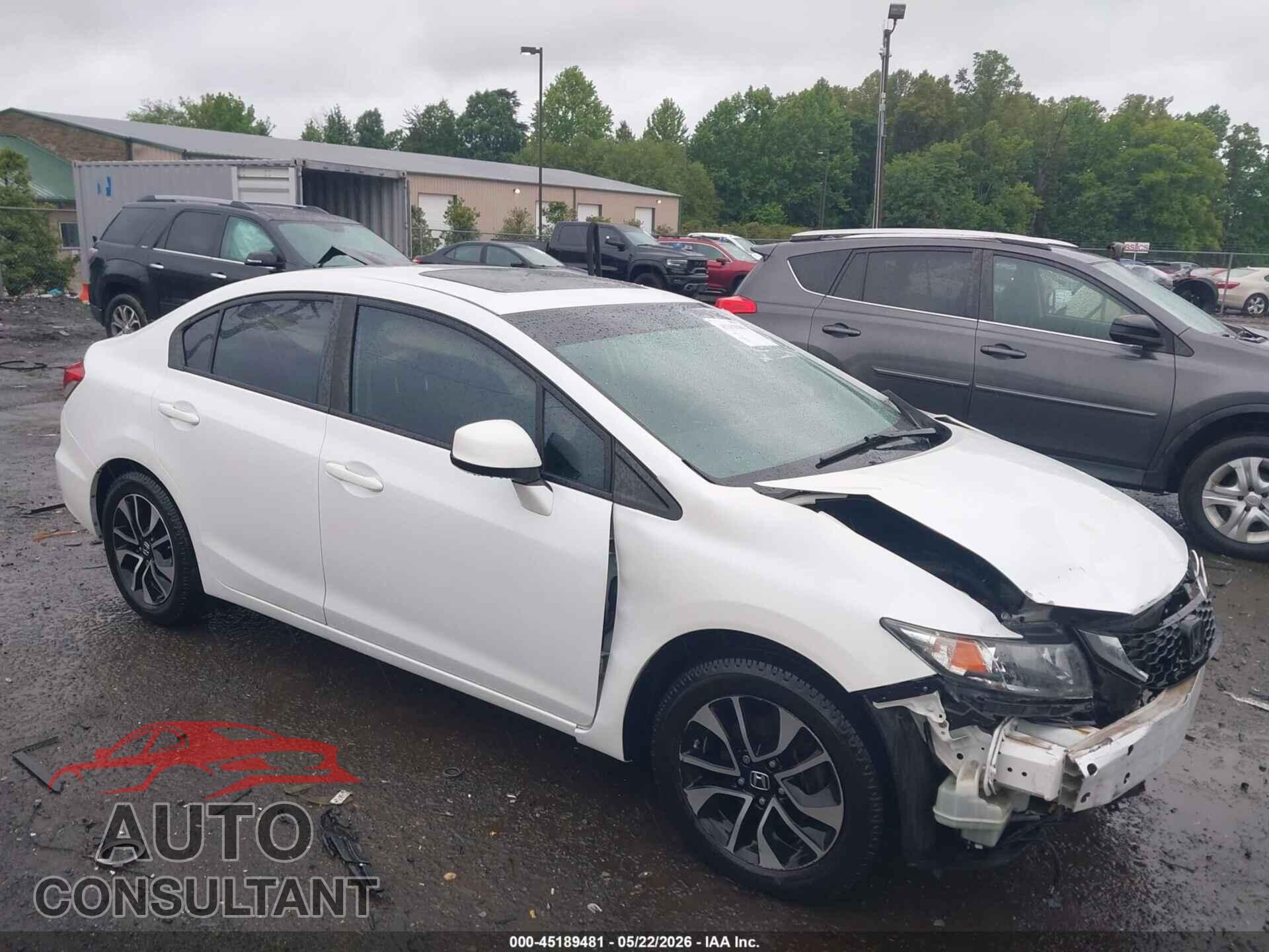 HONDA CIVIC 2013 - 19XFB2F94DE258881