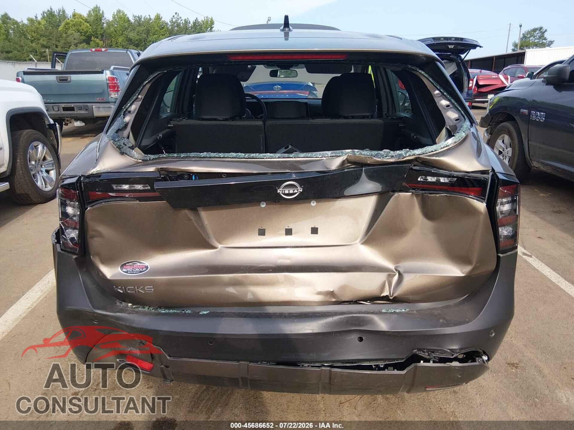 NISSAN KICKS 2026 - 3N8AP6BE2TL347322