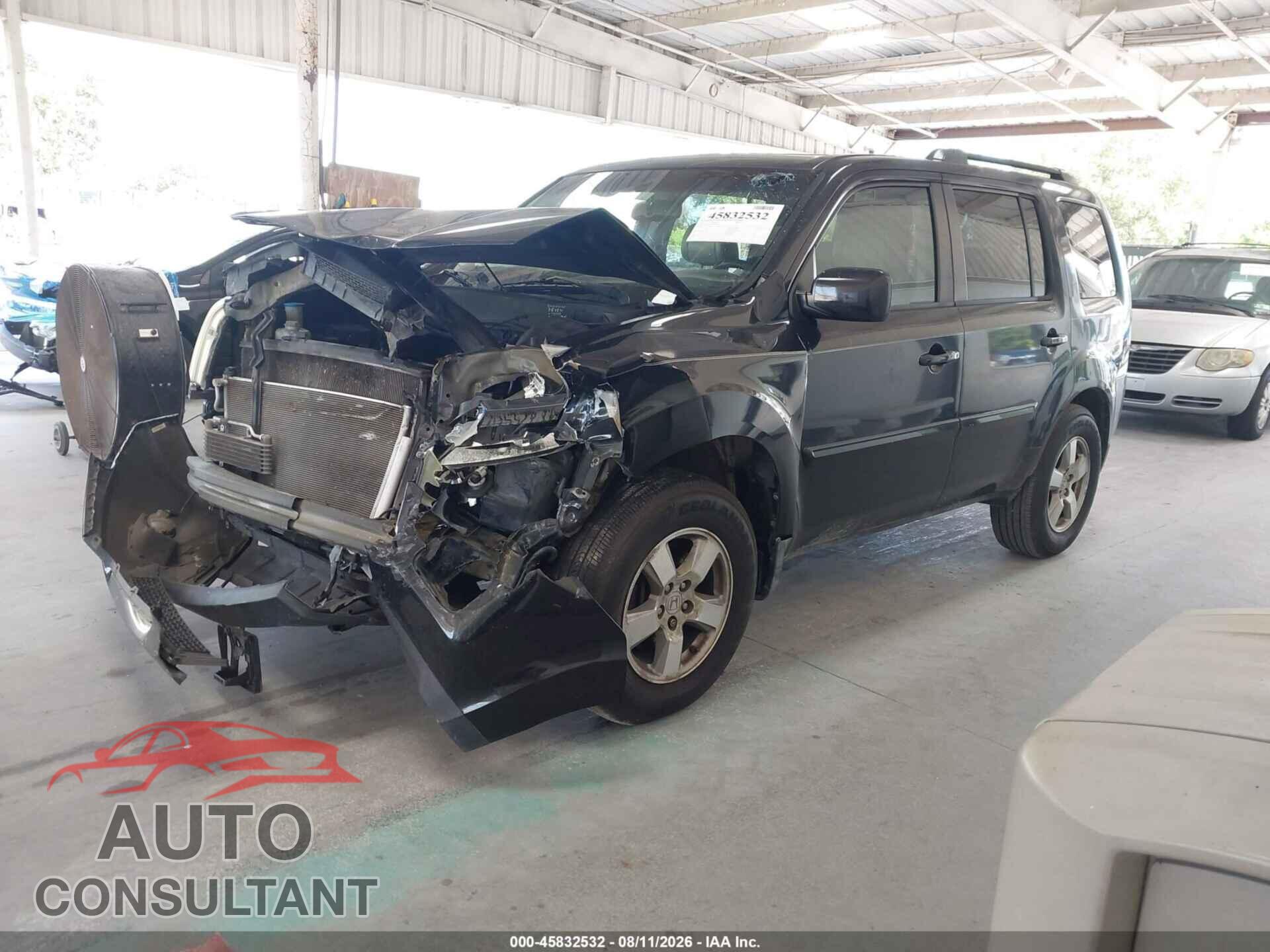HONDA PILOT 2011 - 5FNYF3H74BB058136