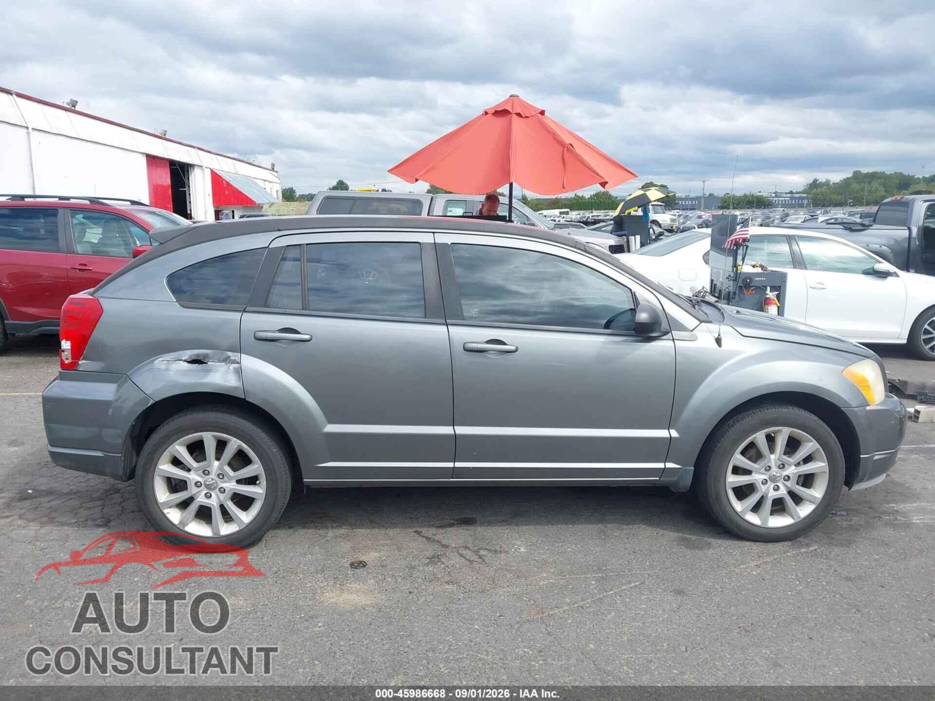 DODGE CALIBER 2012 - 1C3CDWEA9CD530927