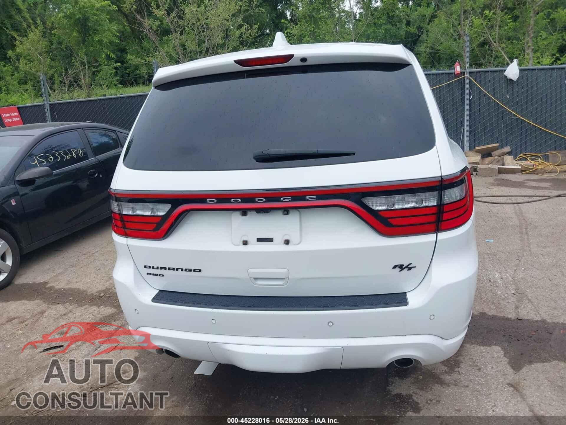 DODGE DURANGO 2017 - 1C4SDJCT4HC763044
