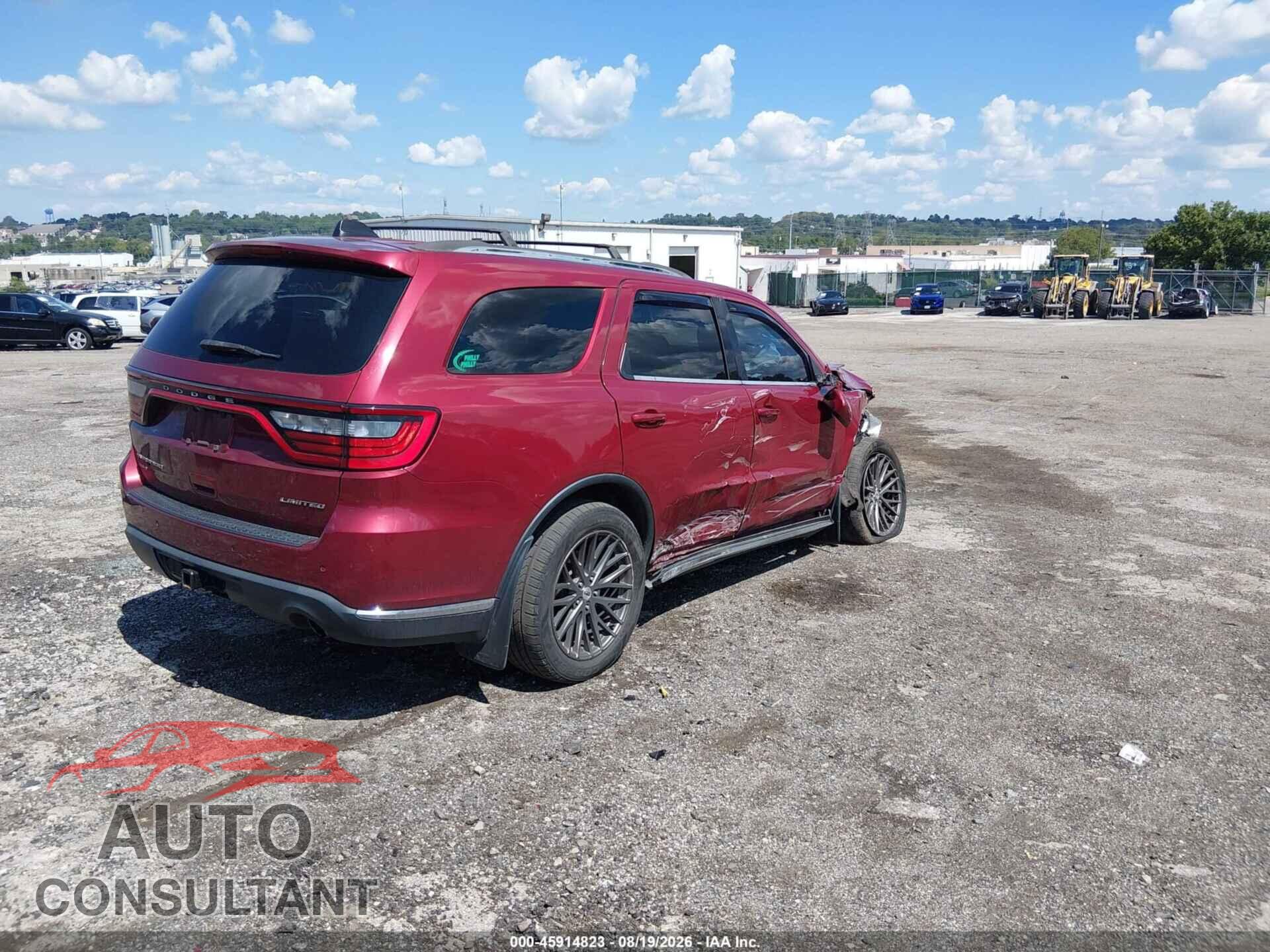 DODGE DURANGO 2015 - 1C4RDJDG9FC153976