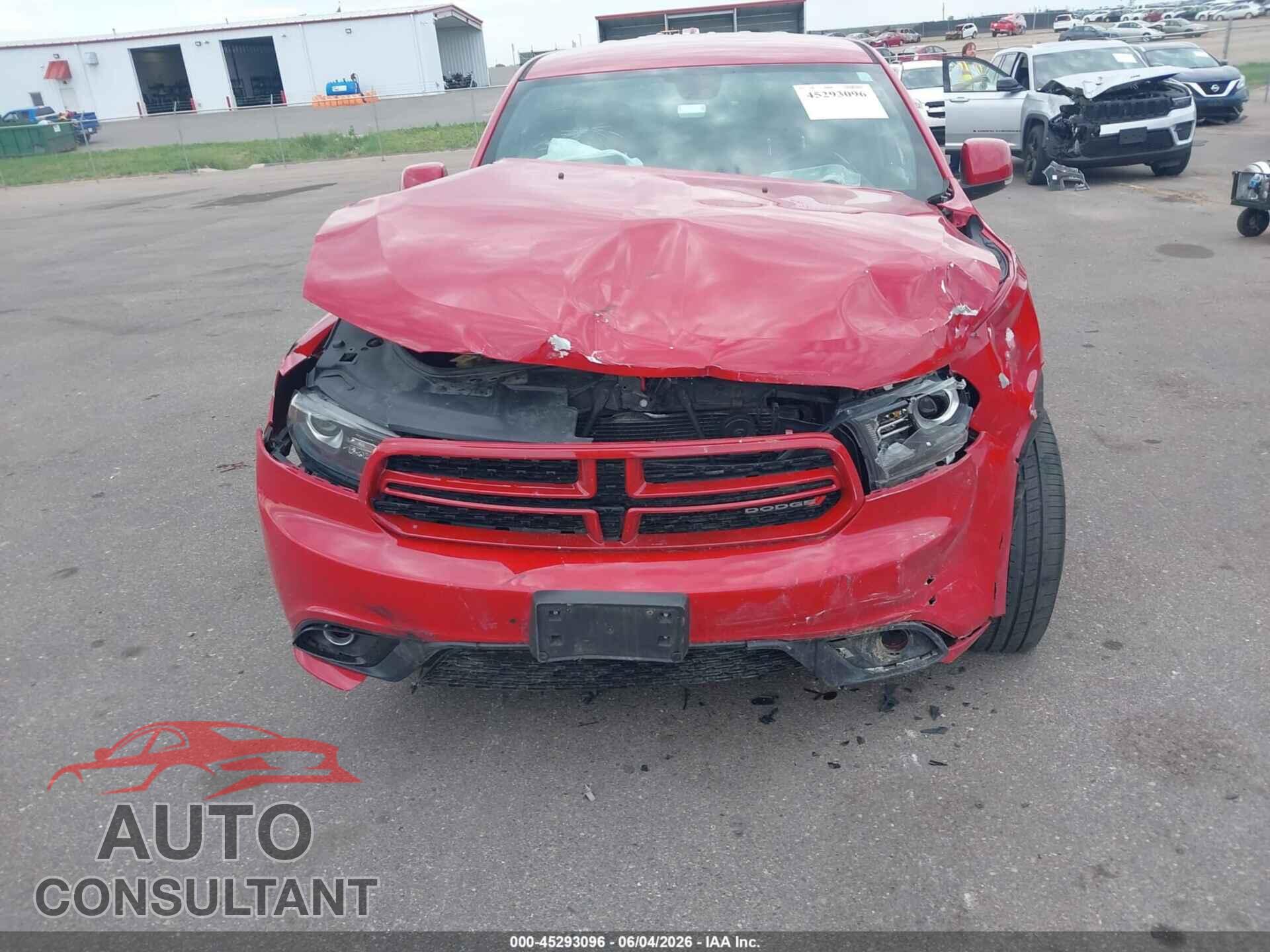 DODGE DURANGO 2017 - 1C4SDJCT6HC660045