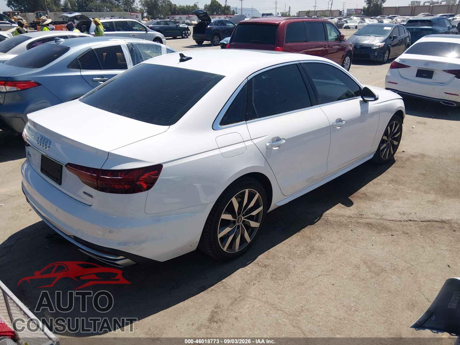AUDI A4 2023 - WAUABAF4XPN012312
