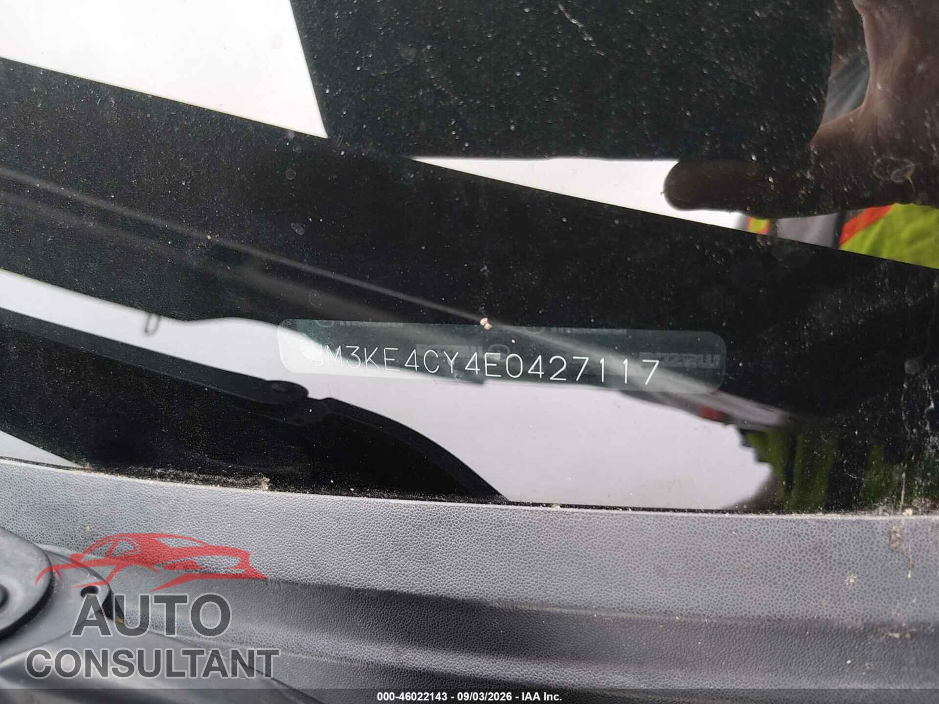 MAZDA CX-5 2014 - JM3KE4CY4E0427117