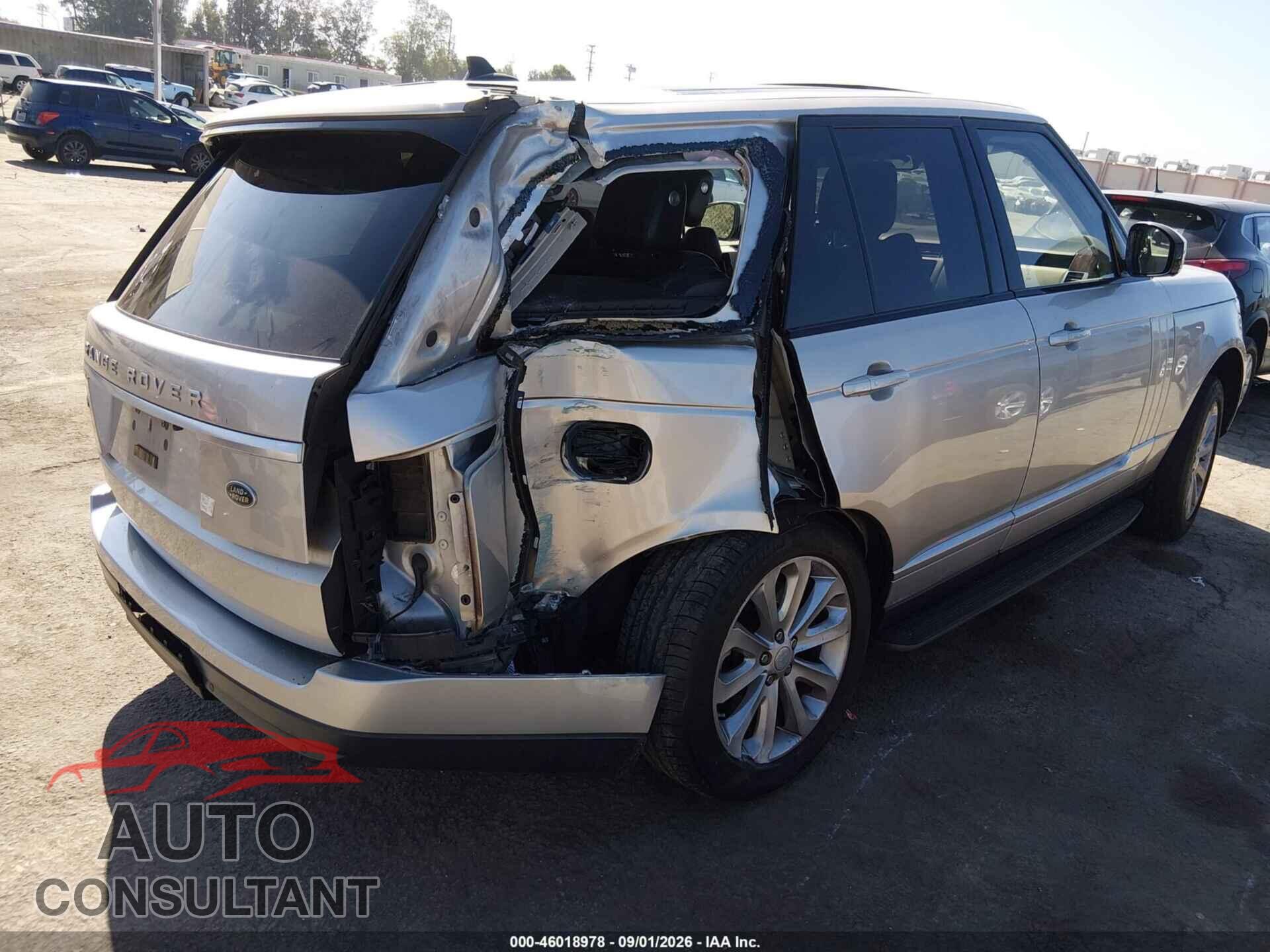 LAND ROVER RANGE ROVER 2016 - SALGS2VF9GA253283