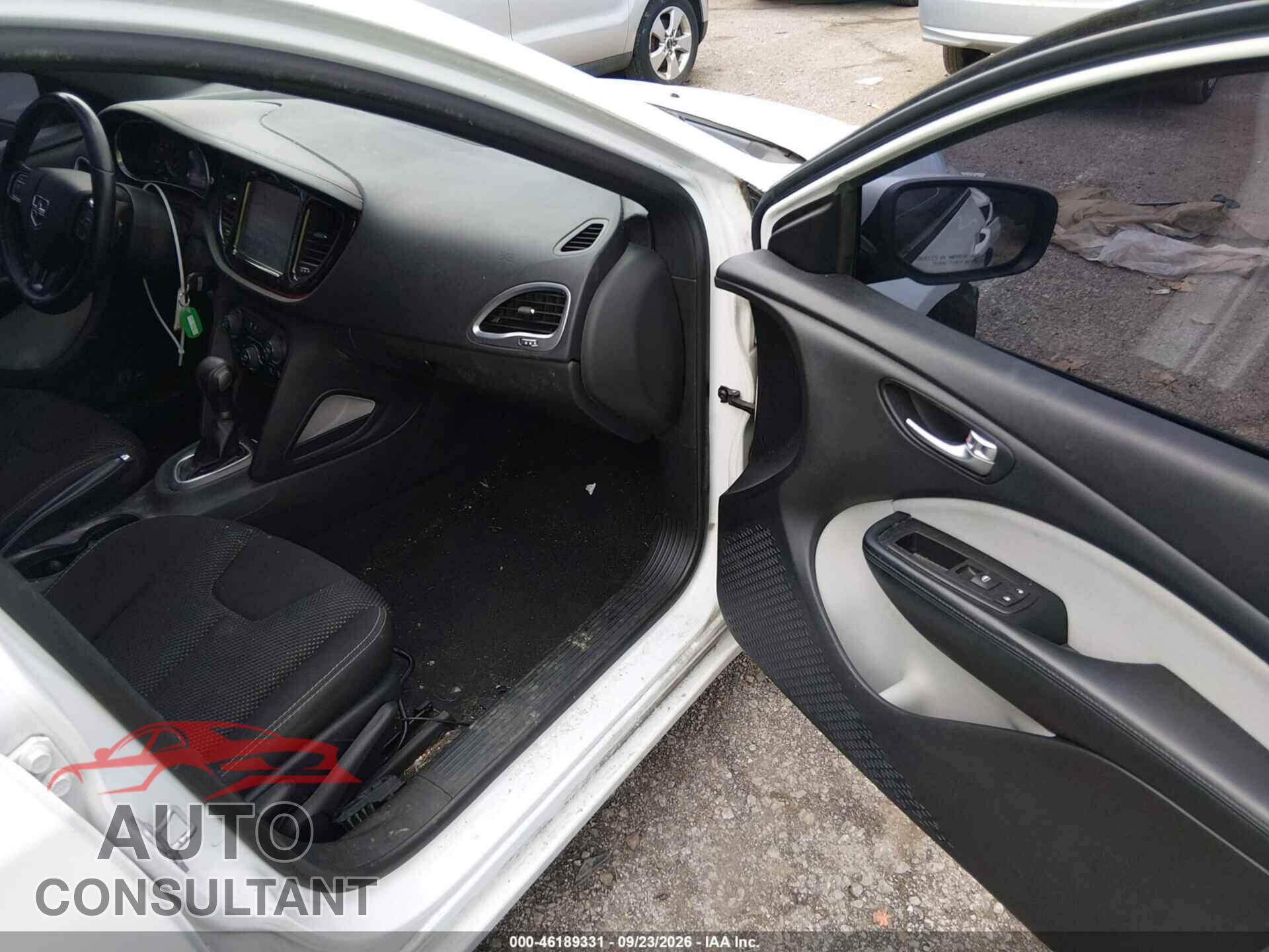 DODGE DART 2015 - 1C3CDFBB0FD213183