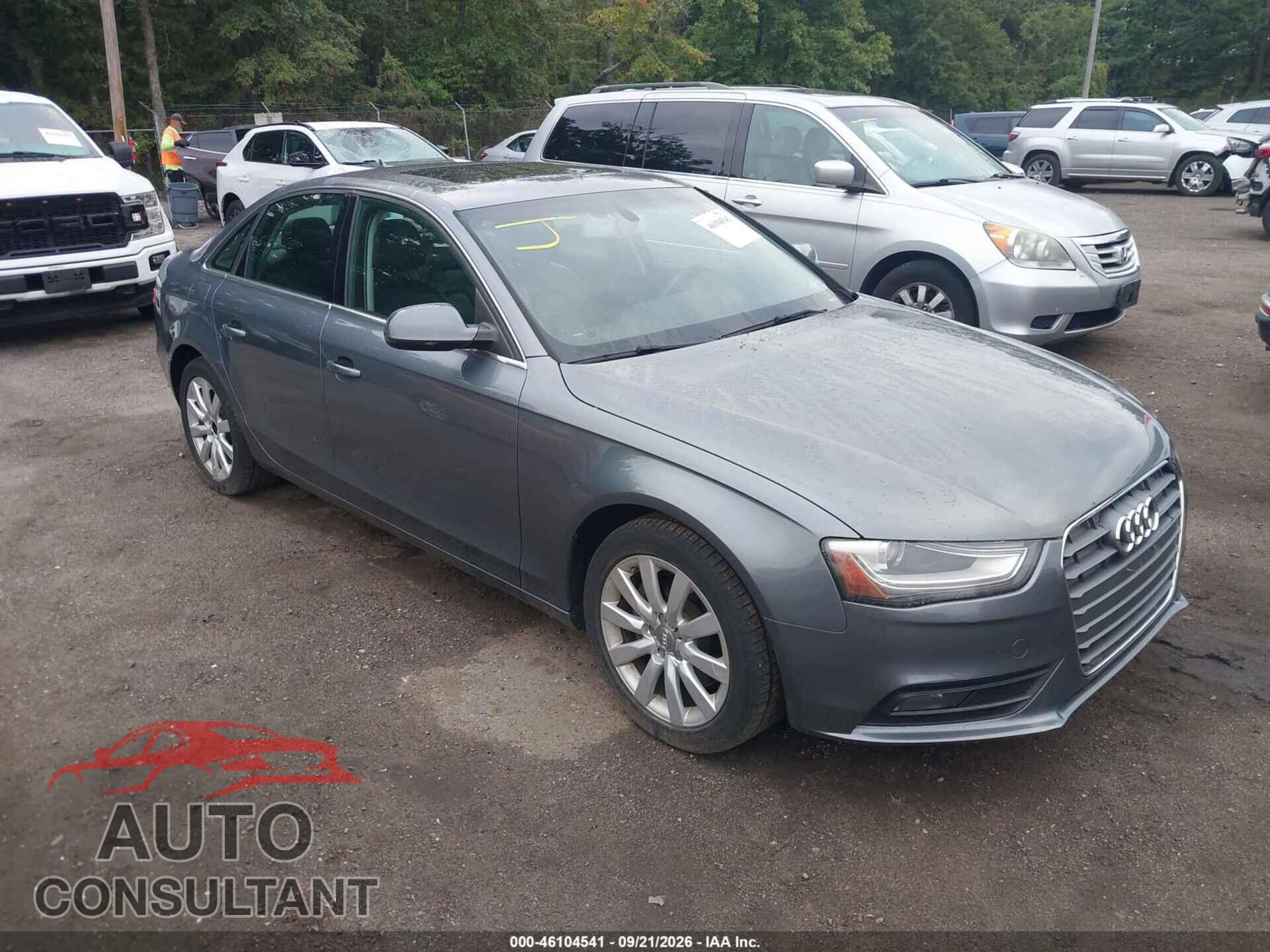 AUDI A4 2013 - WAUBFAFL6DN036585