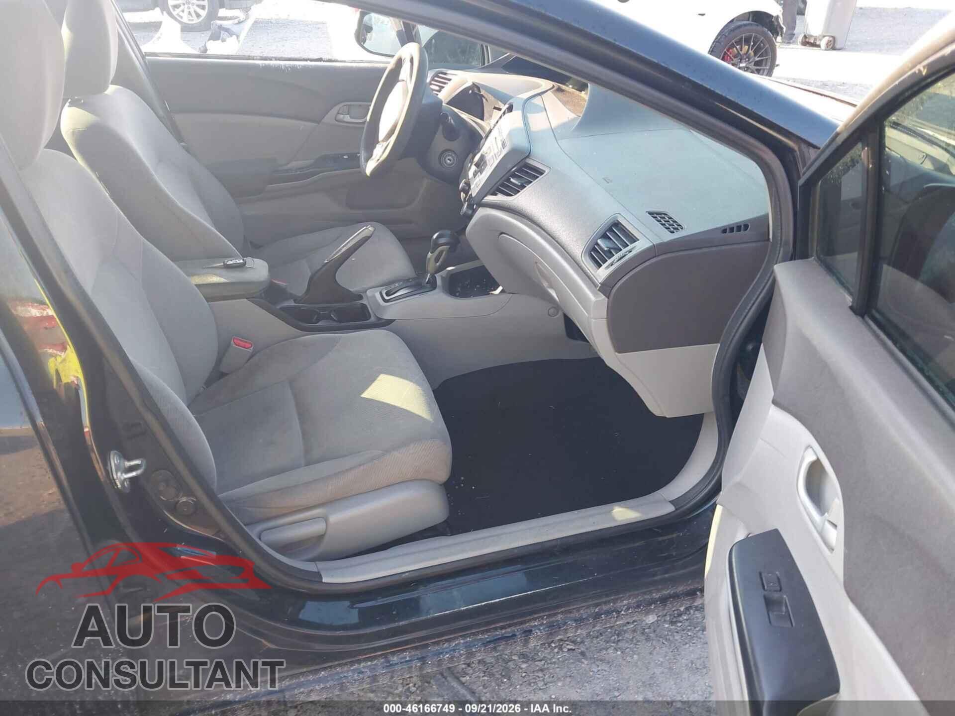 HONDA CIVIC 2012 - 19XFB2F54CE080143