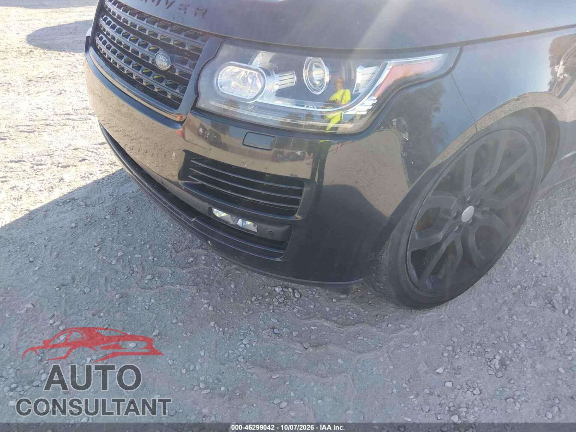 LAND ROVER RANGE ROVER 2017 - SALGS2FE1HA330106