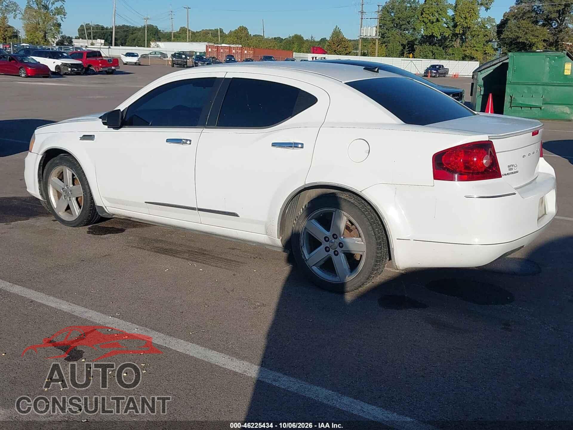 DODGE AVENGER 2013 - 1C3CDZAB5DN648565