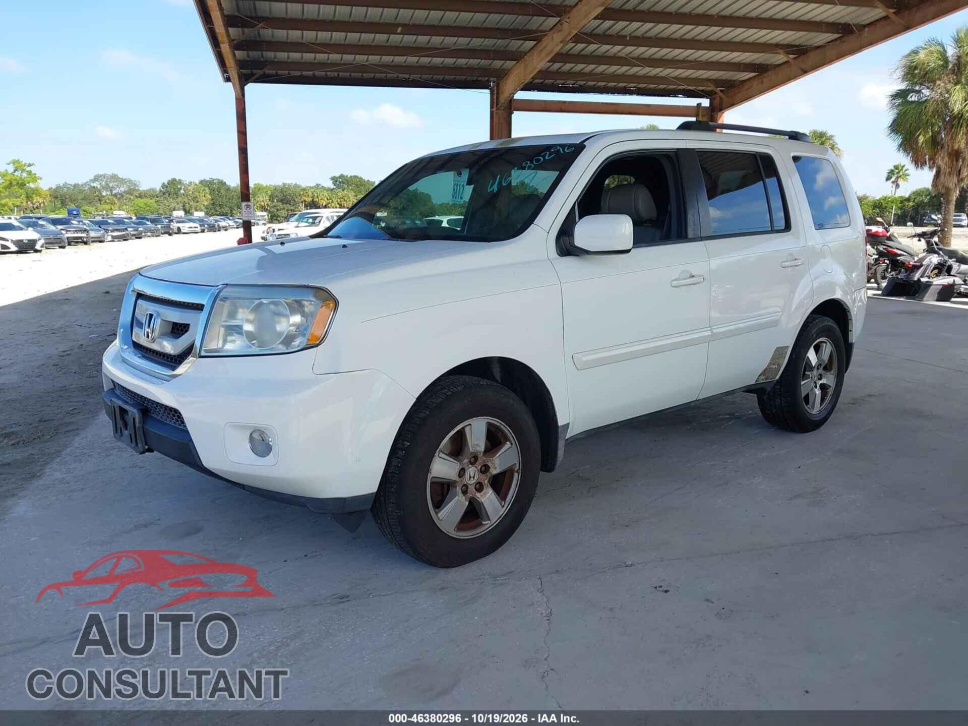 HONDA PILOT 2011 - 5FNYF3H61BB005708