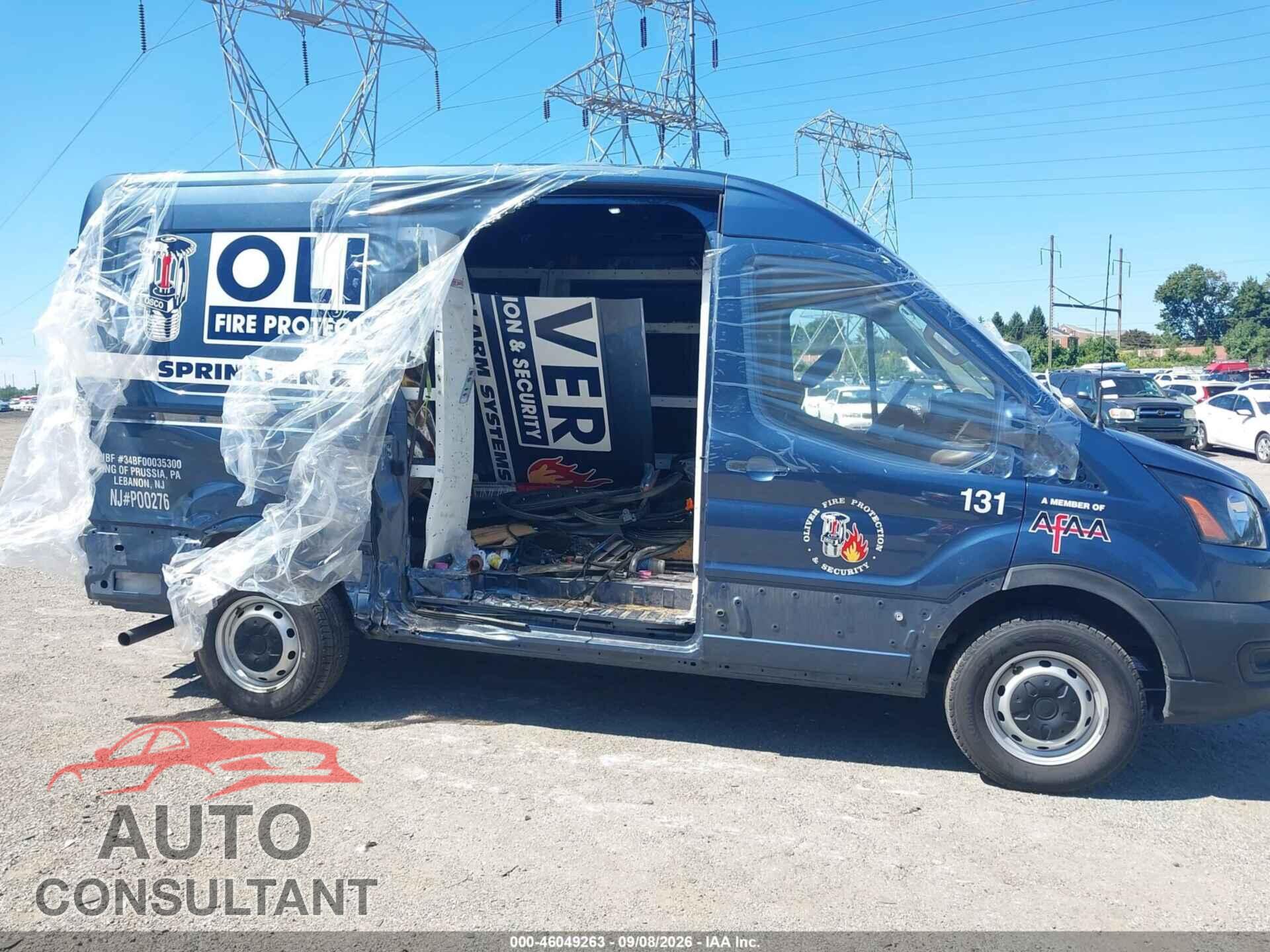 FORD TRANSIT 2023 - 1FTBW9C8XPKB77523