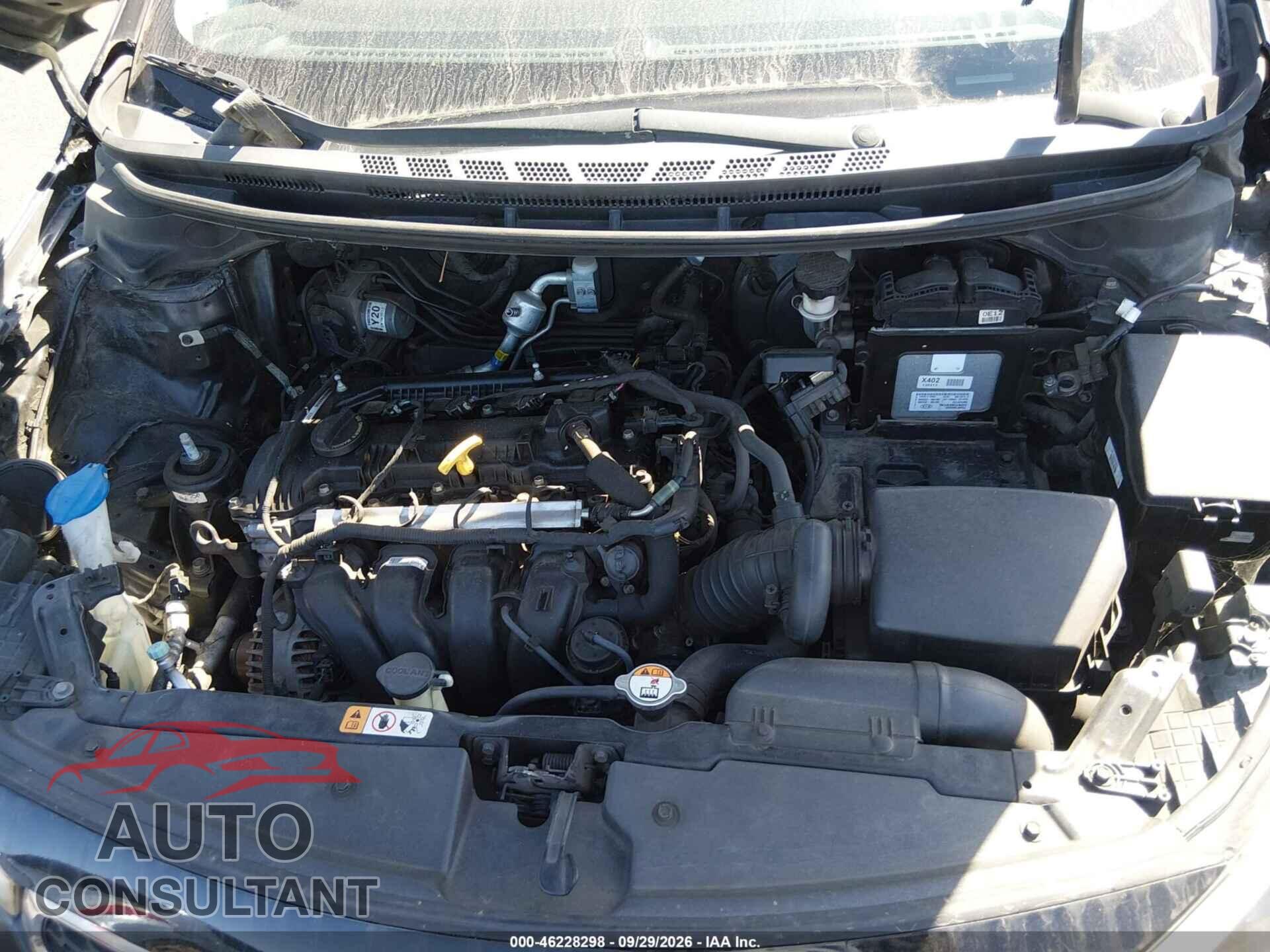 KIA FORTE 2014 - KNAFK4A68E5068648