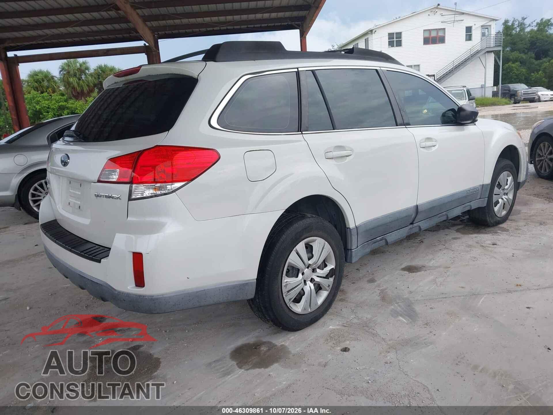 SUBARU OUTBACK 2013 - 4S4BRCAC2D3293778