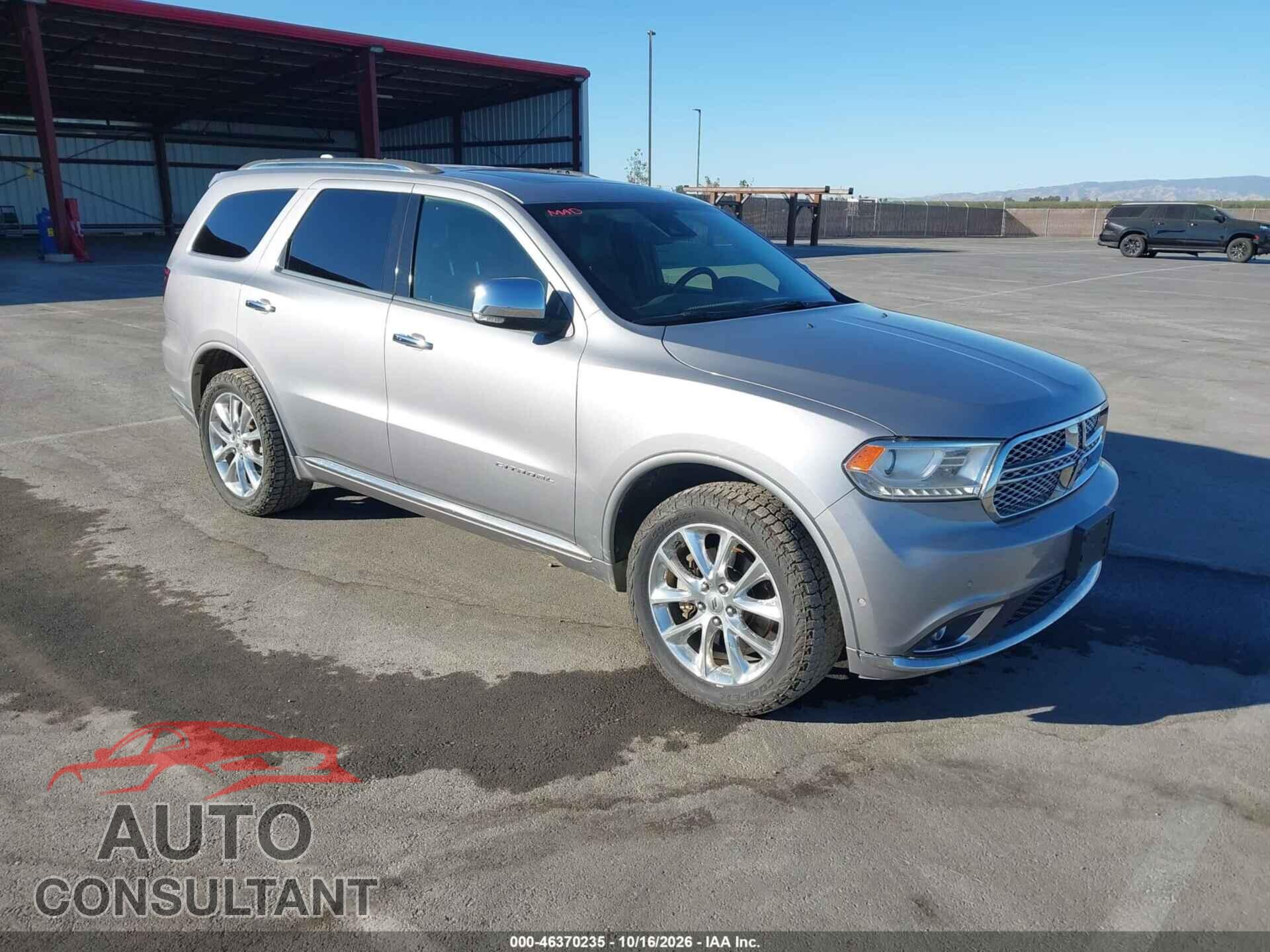 DODGE DURANGO 2020 - 1C4SDJETXLC345626