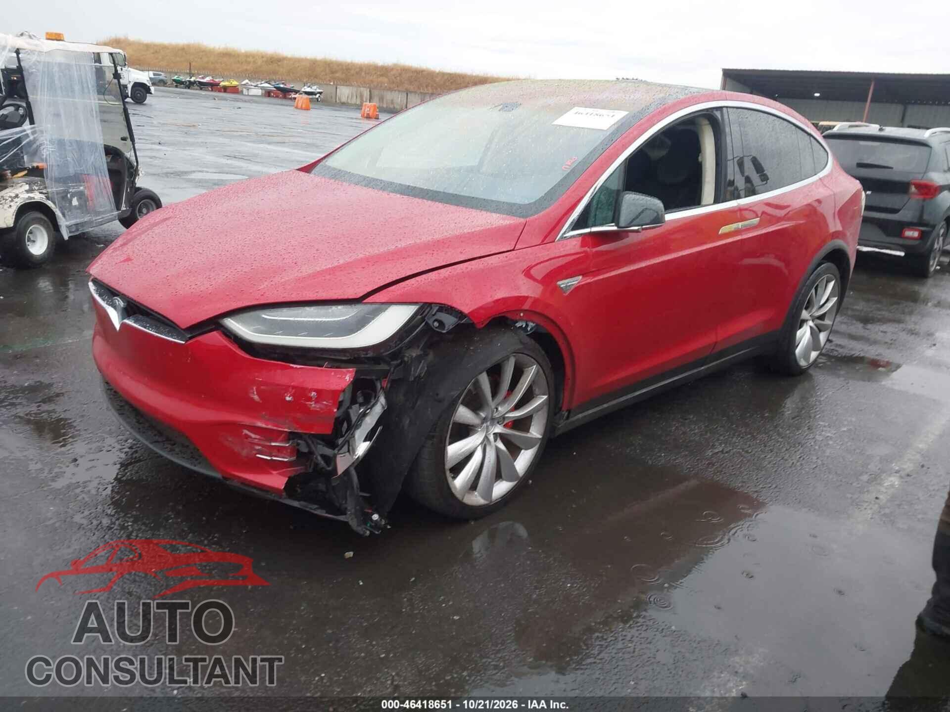 TESLA MODEL X 2016 - 5YJXCAE47GF000970