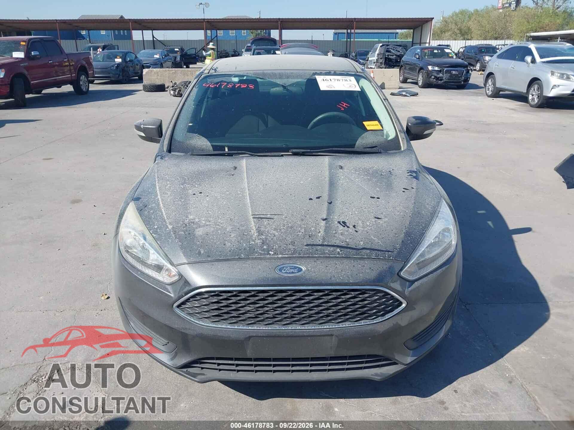 FORD FOCUS 2016 - 1FADP3F20GL372220