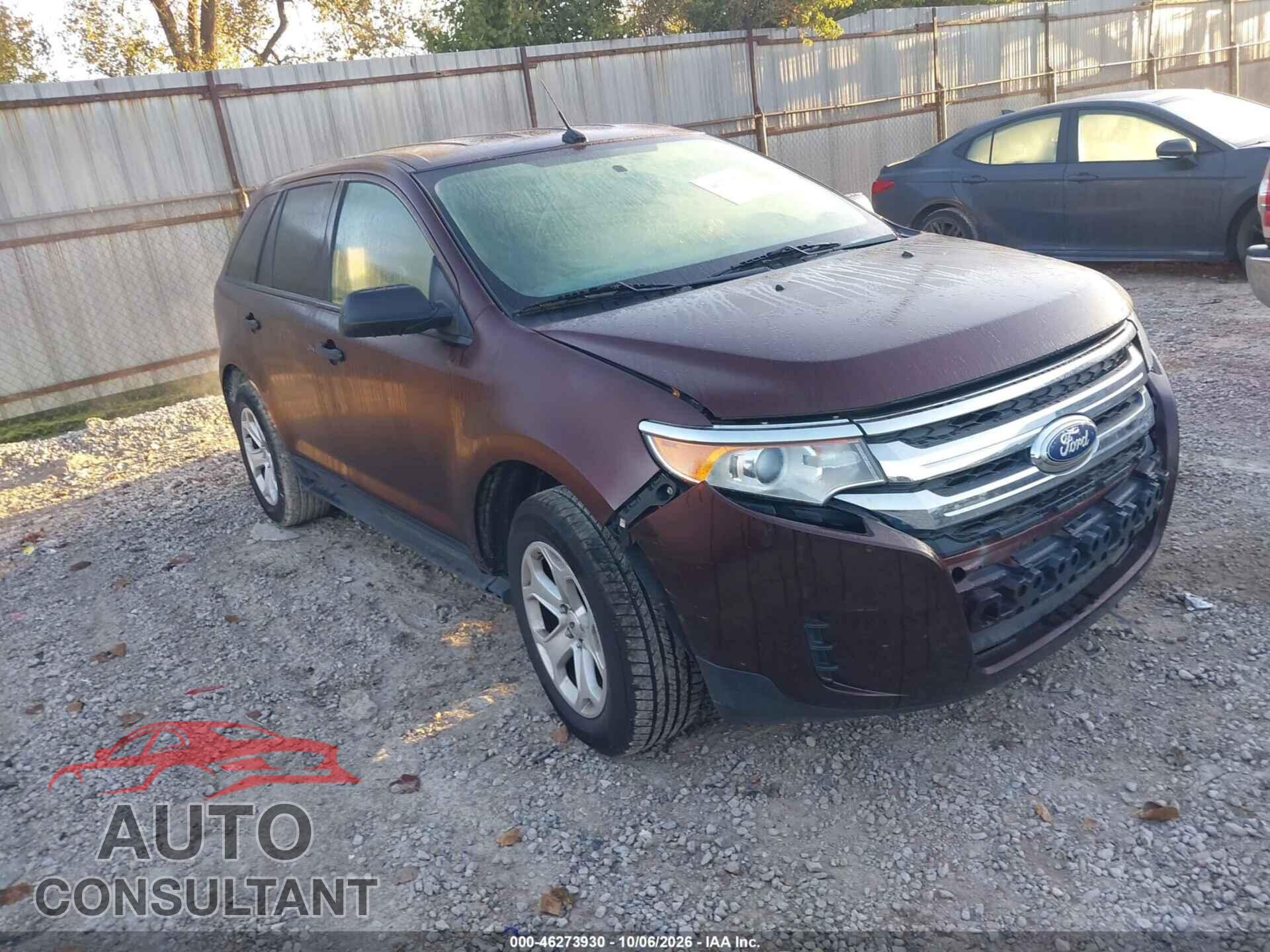 FORD EDGE 2012 - 2FMDK3G99CBA66384