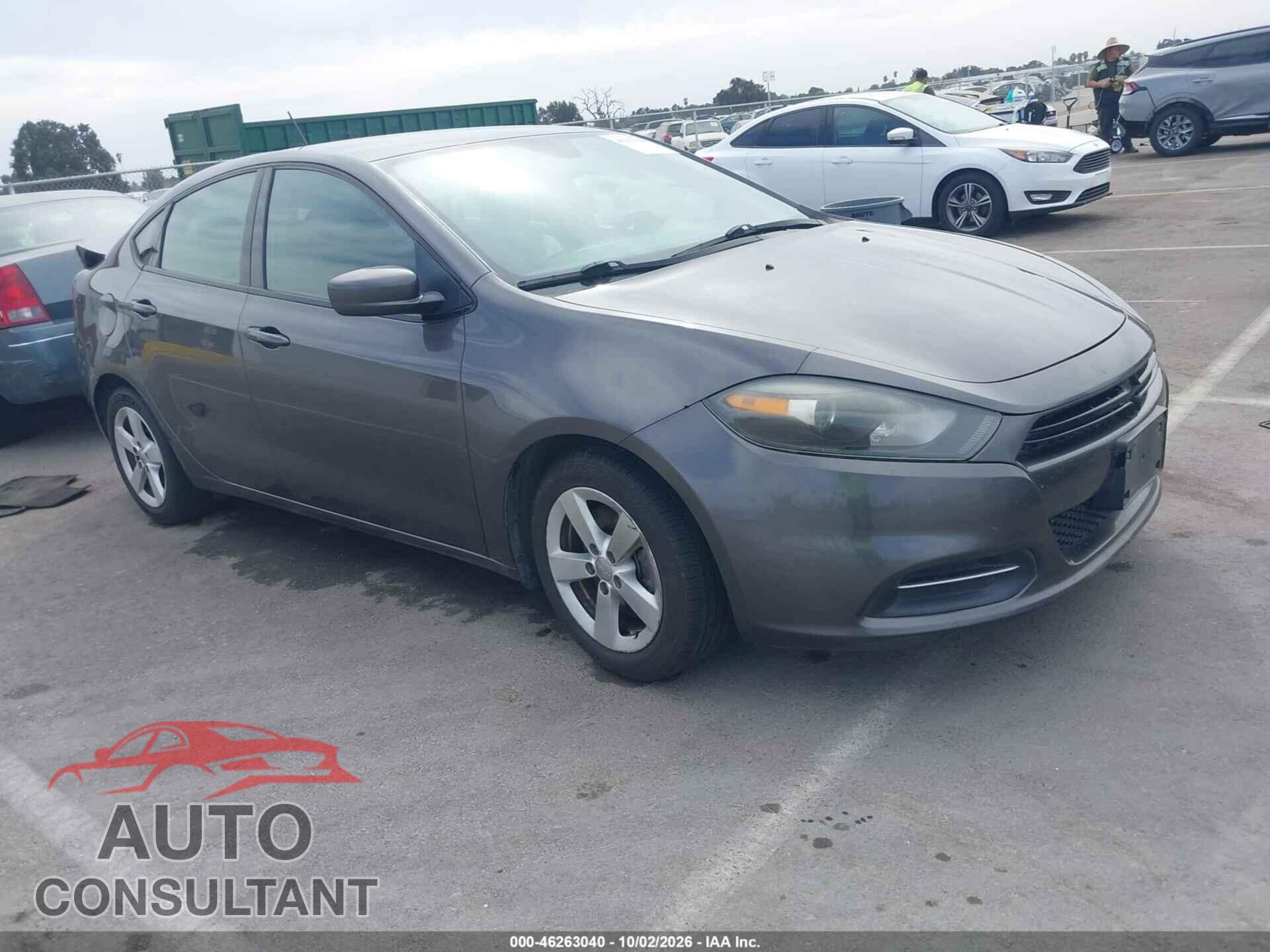 DODGE DART 2016 - 1C3CDFBB7GD732958