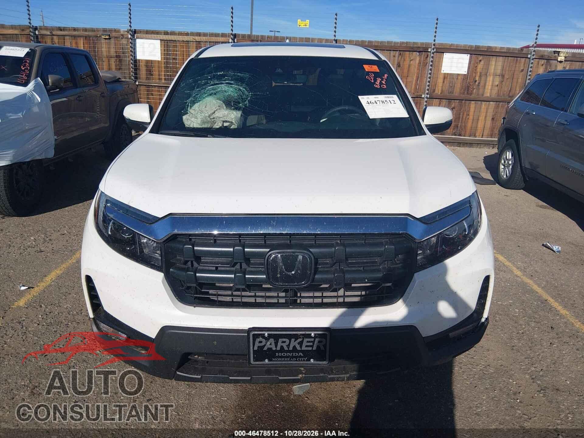 HONDA RIDGELINE 2026 - 5FPYK3F58TB028708
