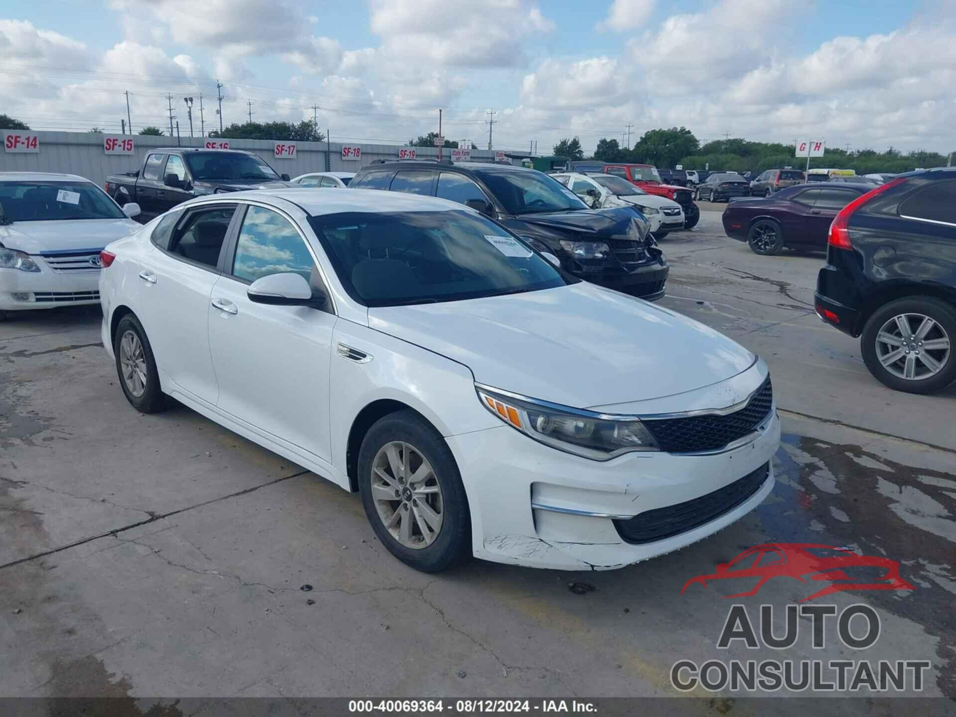 KIA OPTIMA 2018 - 5XXGT4L37JG206936