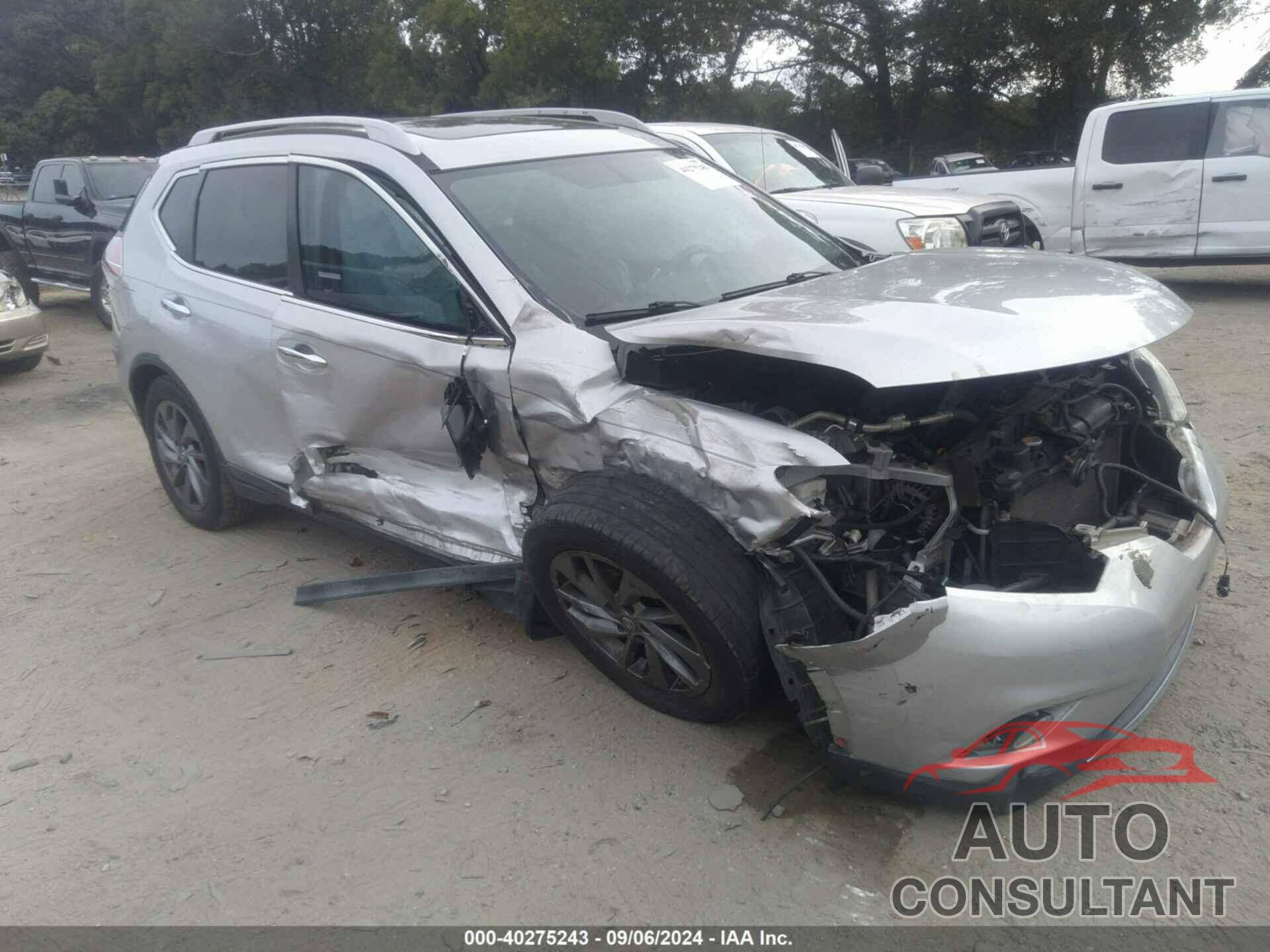 NISSAN ROGUE 2016 - 5N1AT2MT5GC758268