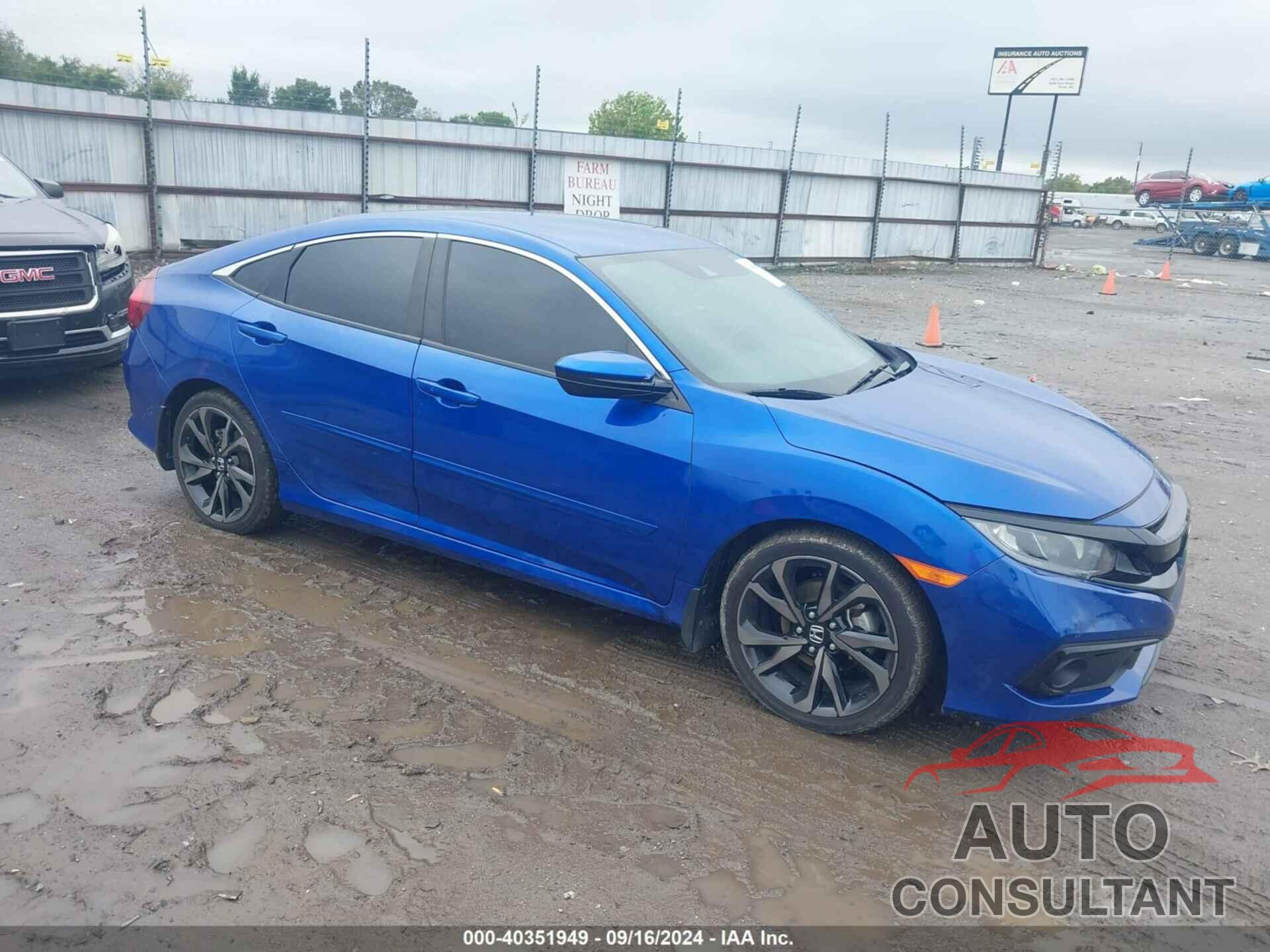 HONDA CIVIC 2021 - 2HGFC2F80MH533723