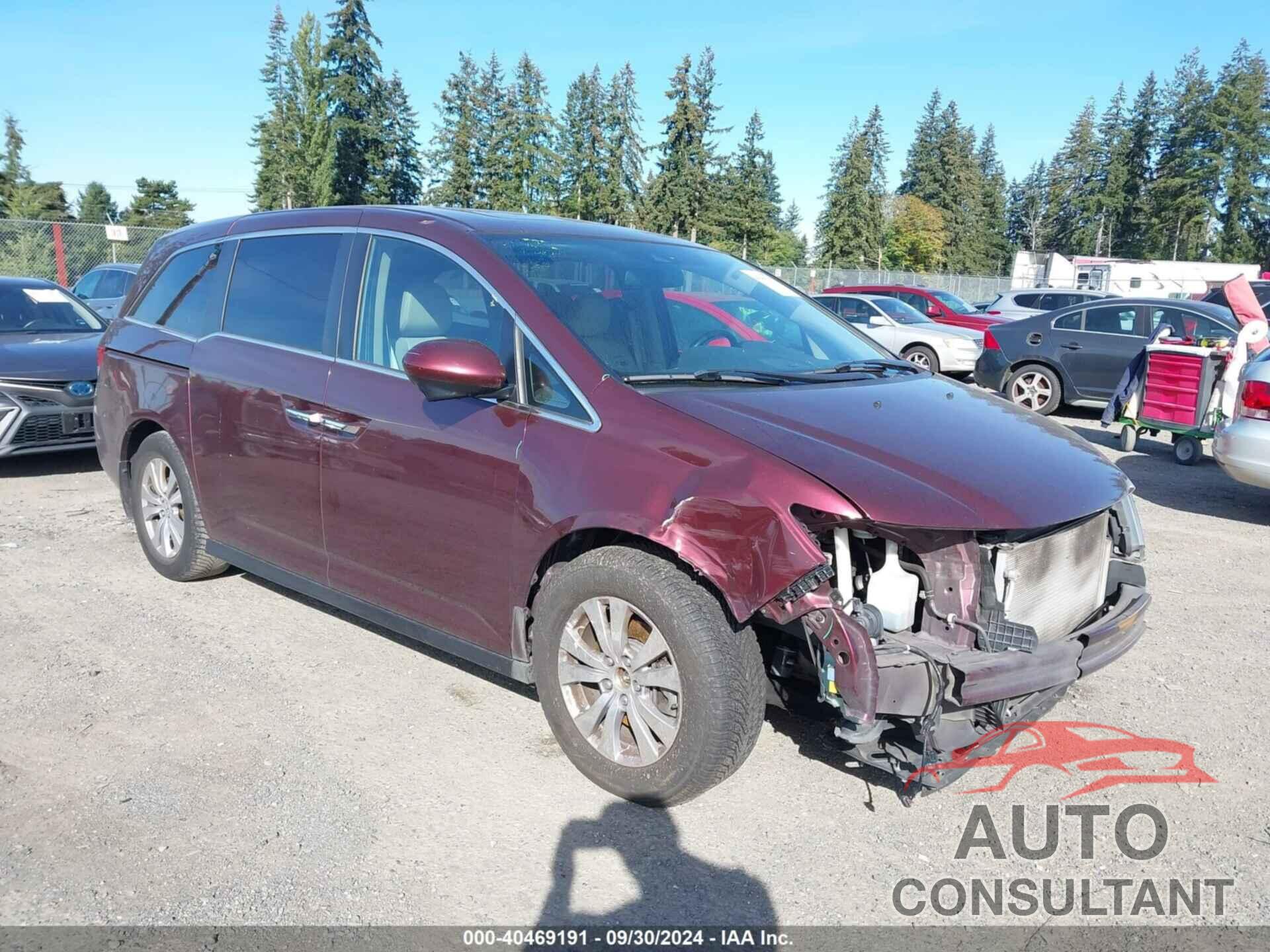 HONDA ODYSSEY 2016 - 5FNRL5H62GB134721