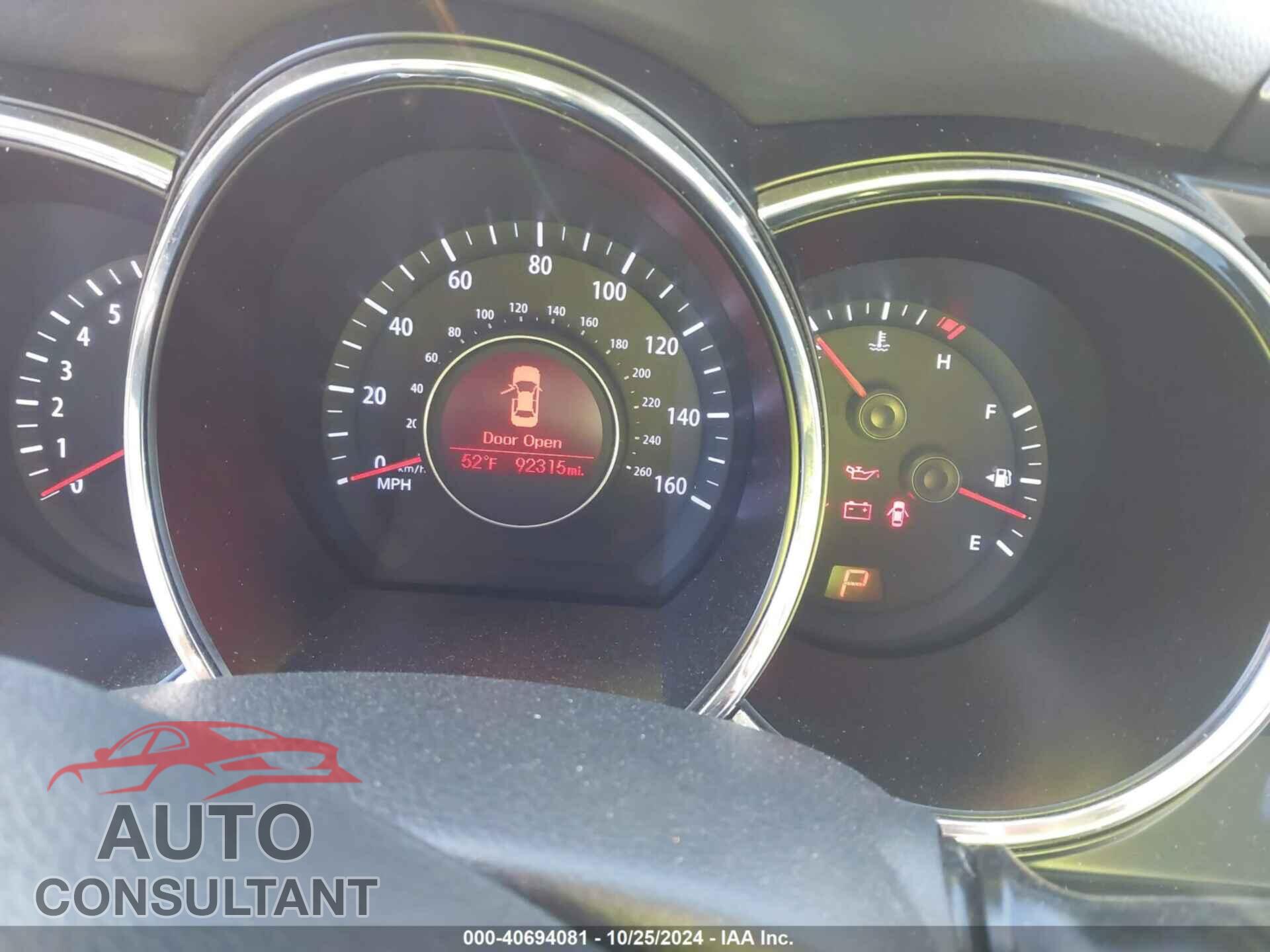 KIA OPTIMA 2013 - KNAGM4A73D5384657