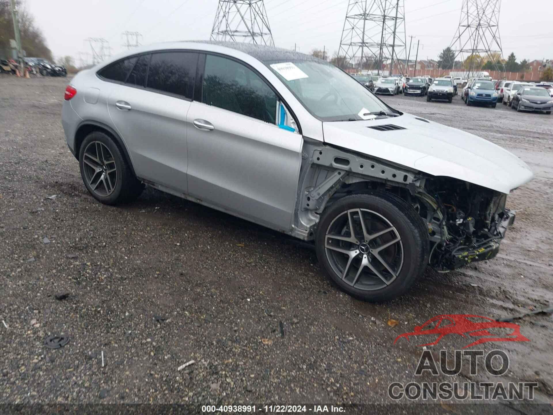 MERCEDES-BENZ AMG GLE 43 COUPE 2019 - 4JGED6EB2KA152460