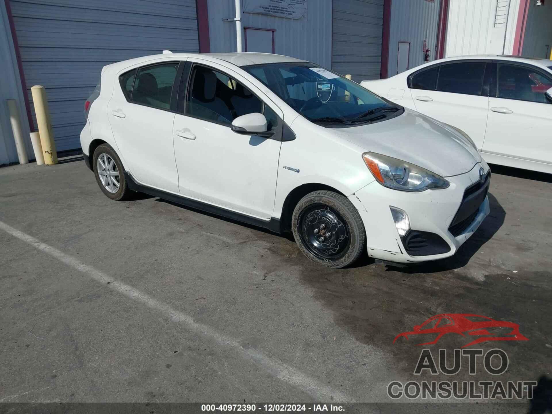 TOYOTA PRIUS C 2017 - JTDKDTB38H1593960