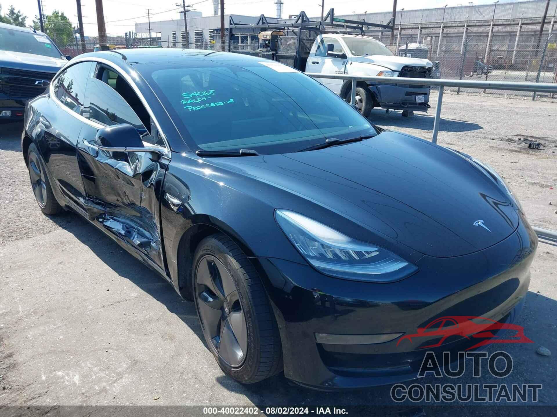 TESLA MODEL 3 2018 - 5YJ3E1EB3JF092965