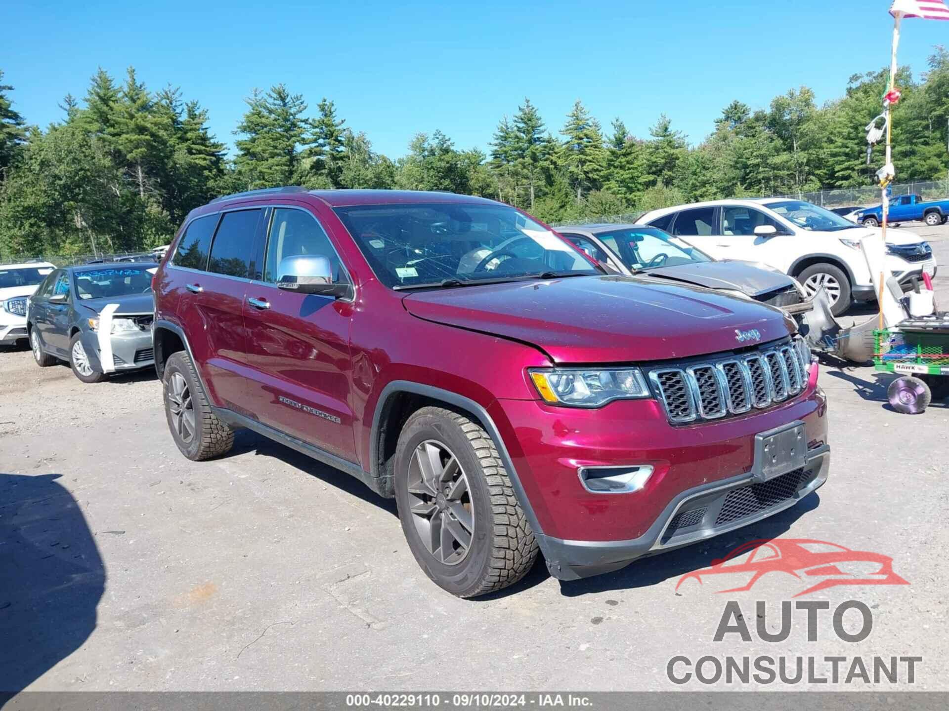 JEEP GRAND CHEROKEE 2017 - 1C4RJFBG6HC923188