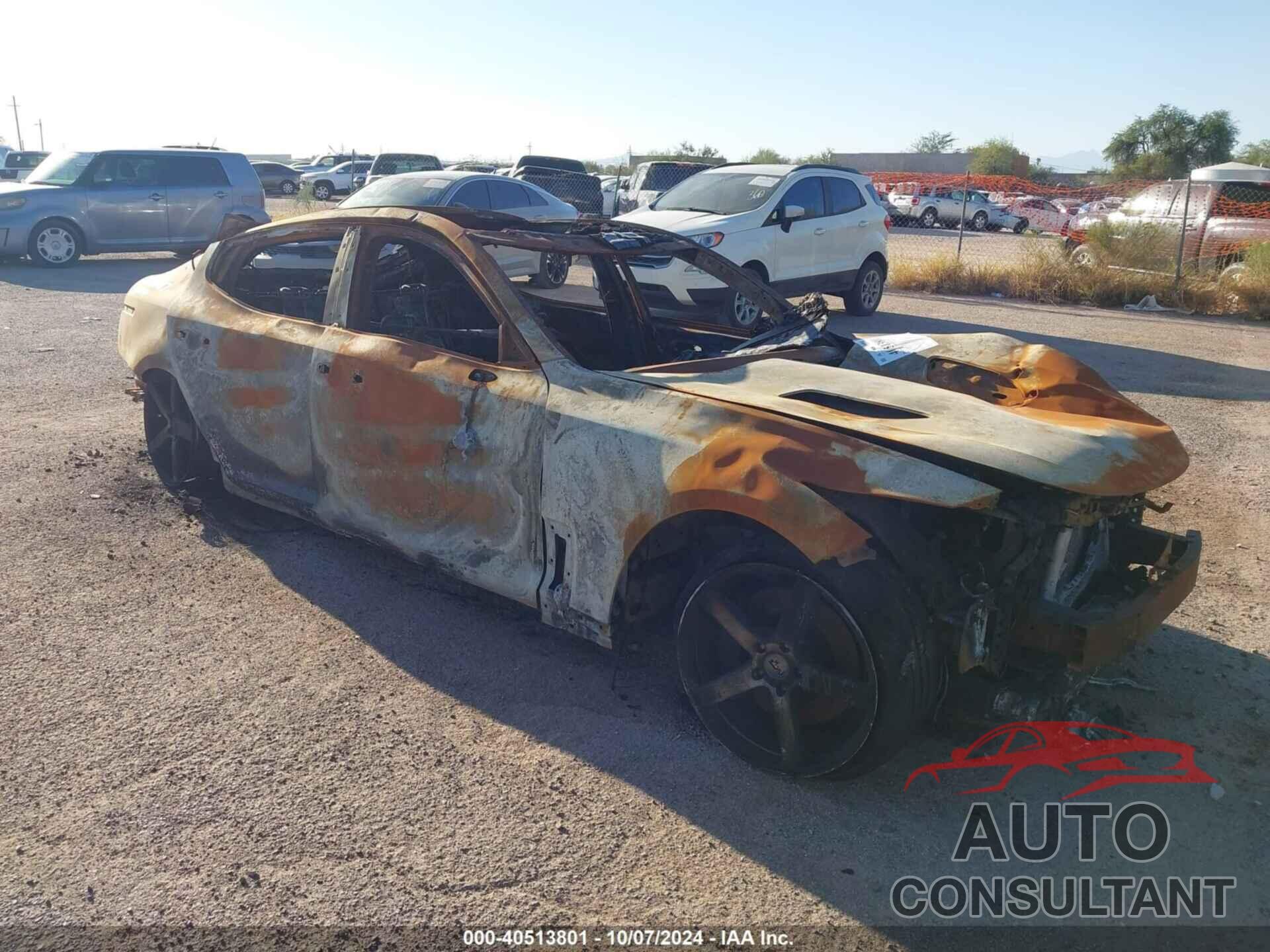 KIA STINGER 2022 - KNAE45LC7N6109070